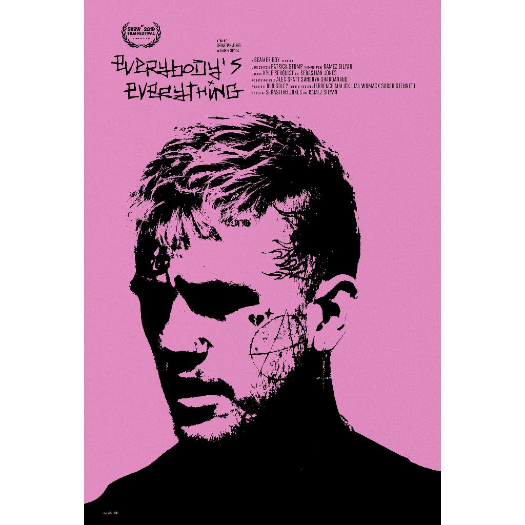 1024x1024 Poster Lil Peep 42x30cm Tamanho Grande Capa de Álbum Hellboy Crybaby Castles II Everybody's Everything Cantor Emo Rap Soundcloud Indie Pop Punk Goth Trap Singer Gothboiclique GBC Cartaz Premium Wallpaper Big Size