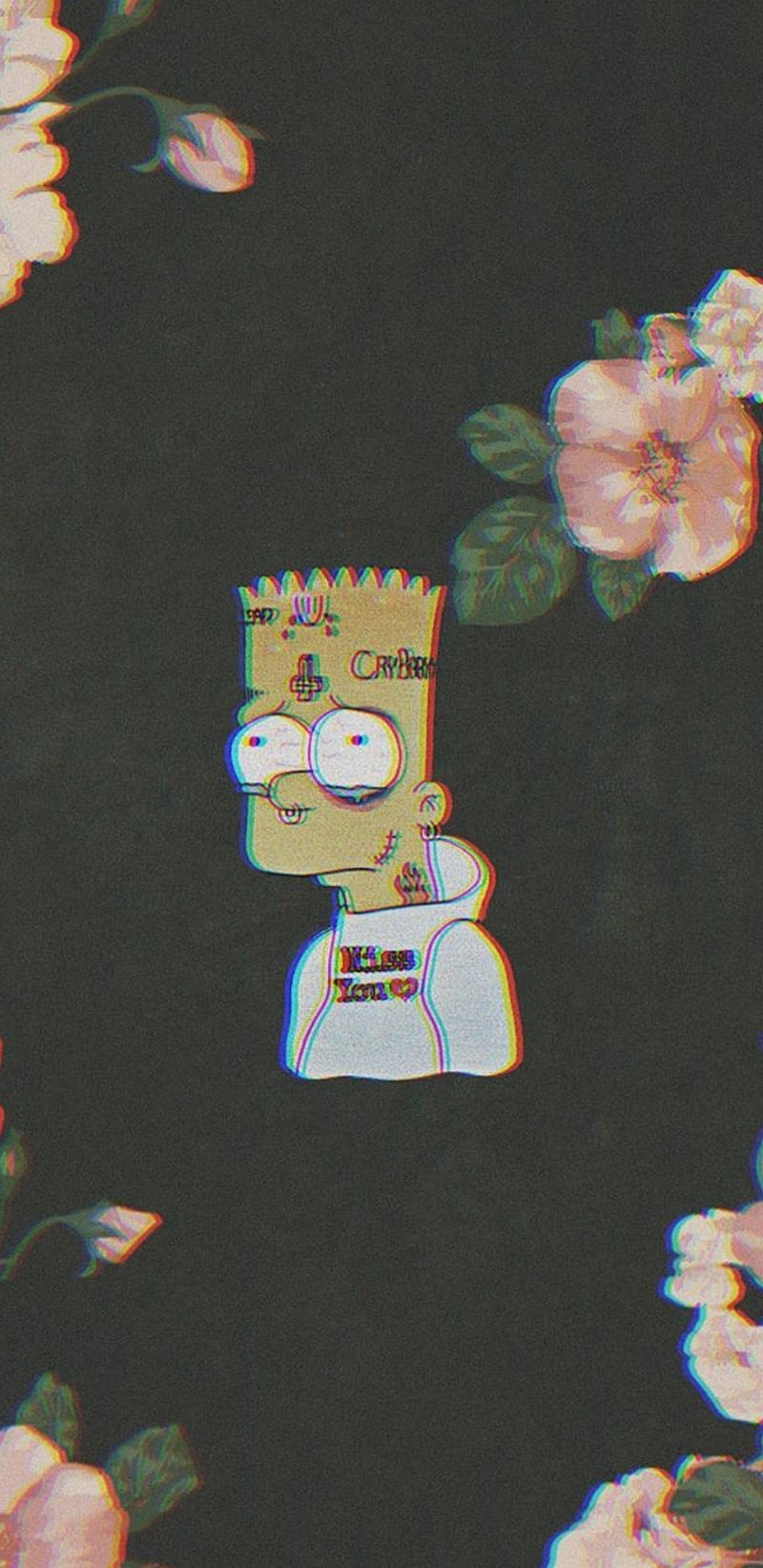 800x1644 More sad bart shii, aesthetic, brands, bulls, cool, lil, peep, pump, rap, HD phone wallpaper