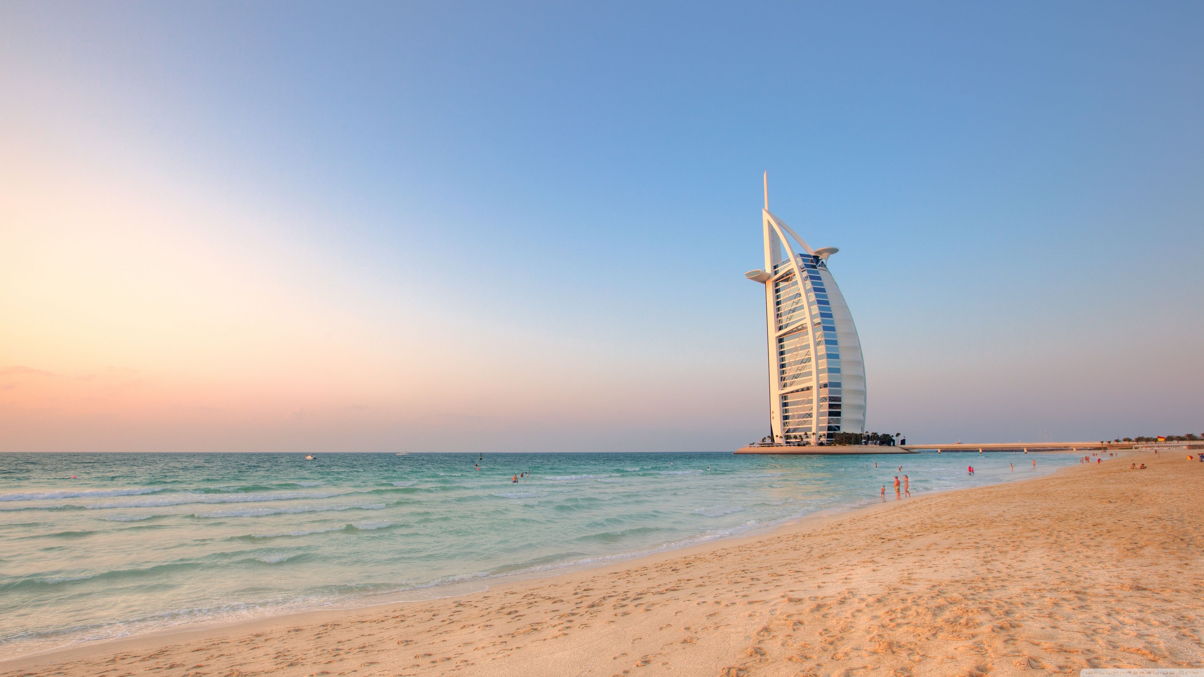 3840x2160 Burj Al Arab Hotel 4K UHD Wallpaper for UltraHD Desktop and TV : Widescreen and UltraWide Display : Dual Monitor : Smartphone and Tablet Devices