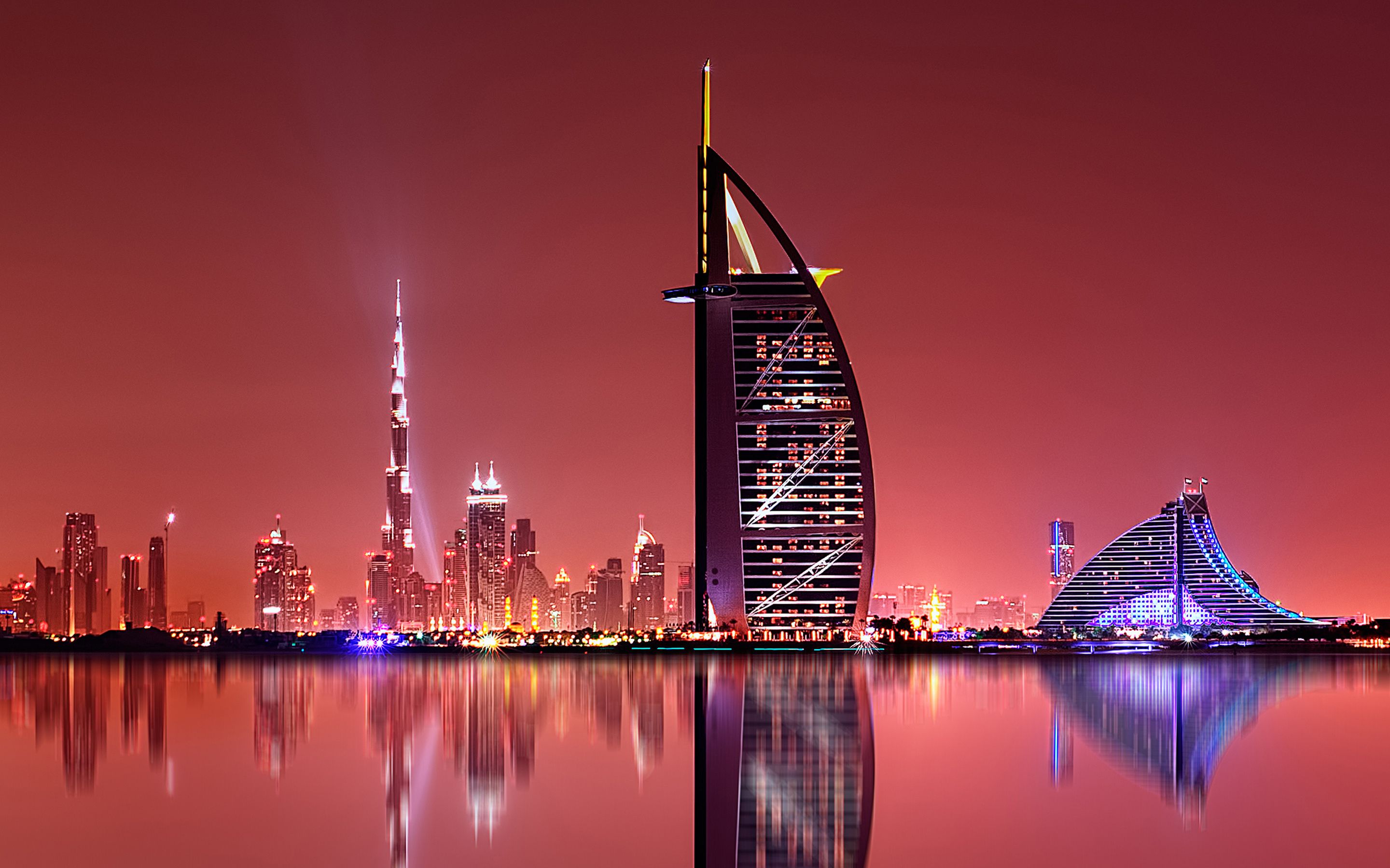 2880x1800 The Burj al Arab Hotel (Dubai) Wallpaper