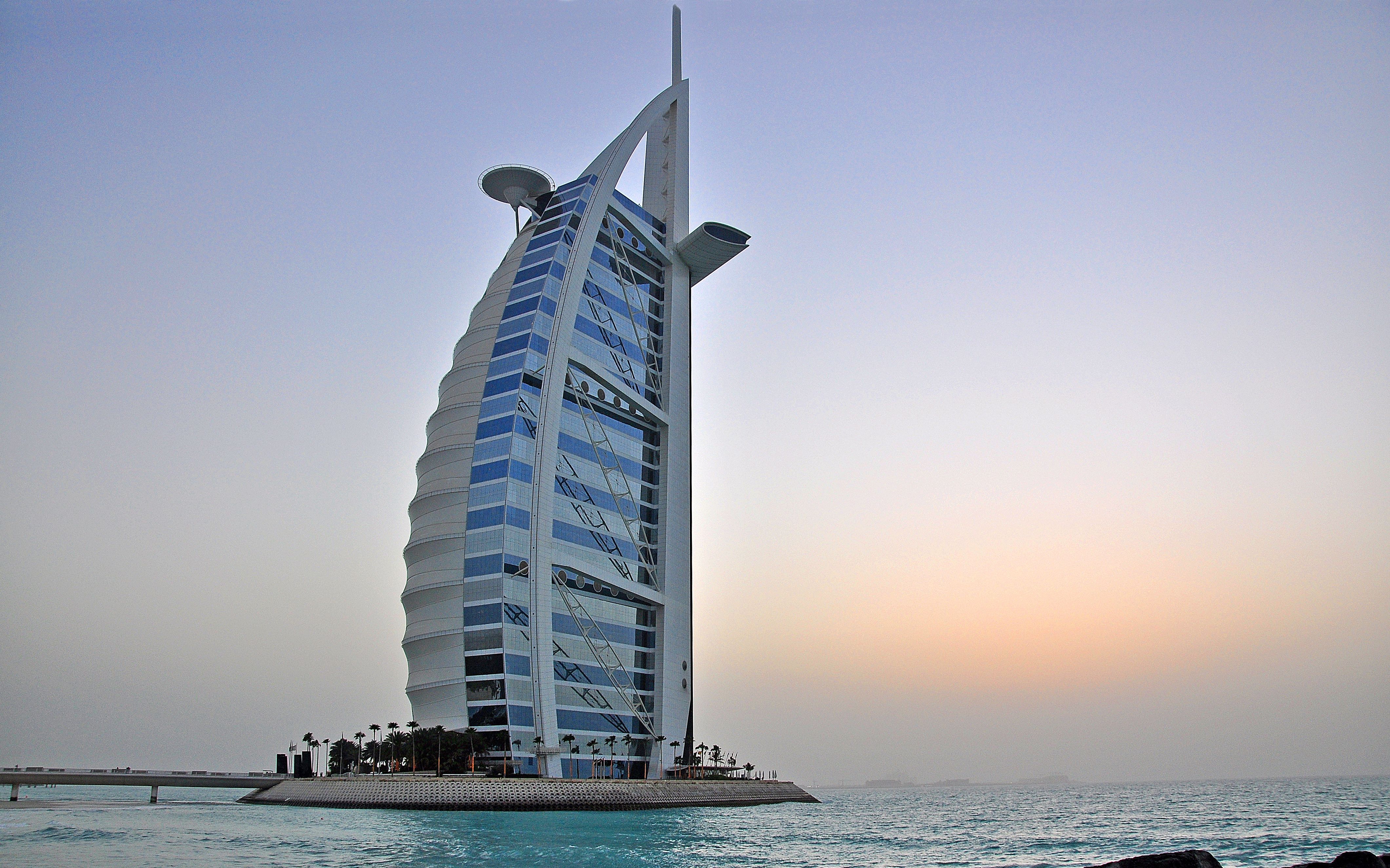 4241x2649 Phone wallpaper: Dubai, Man Made, Burj Al Arab, Building, Sea, United Arab Emirates 896116