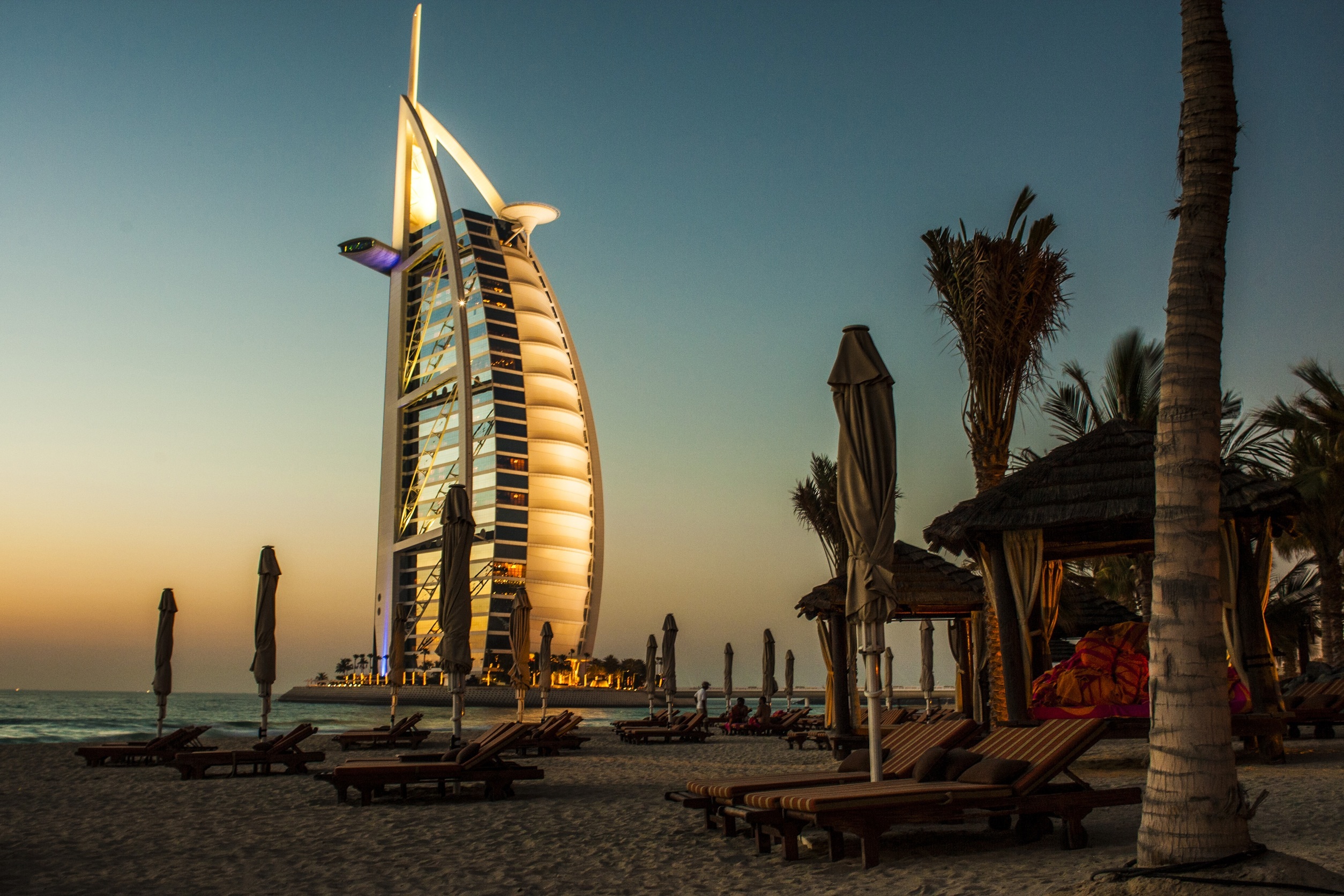 2508x1672 dubai, burj al arab, palm trees Wallpaper, HD Nature 4K Wallpaper, Image and Background