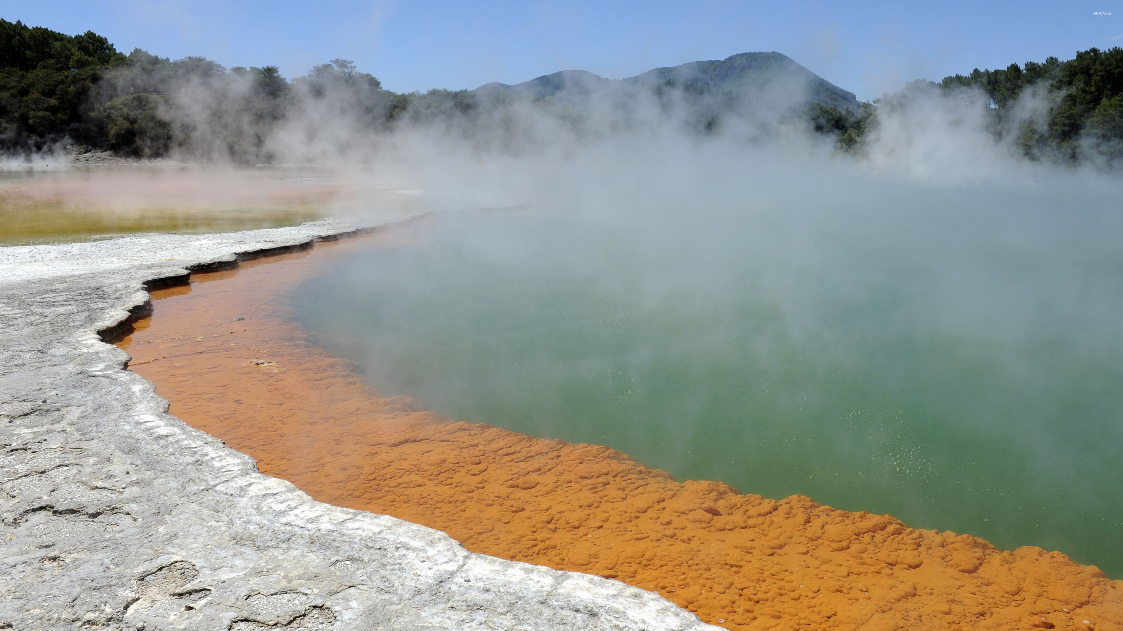 3840x2160 Rotorua wallpaper wallpaper