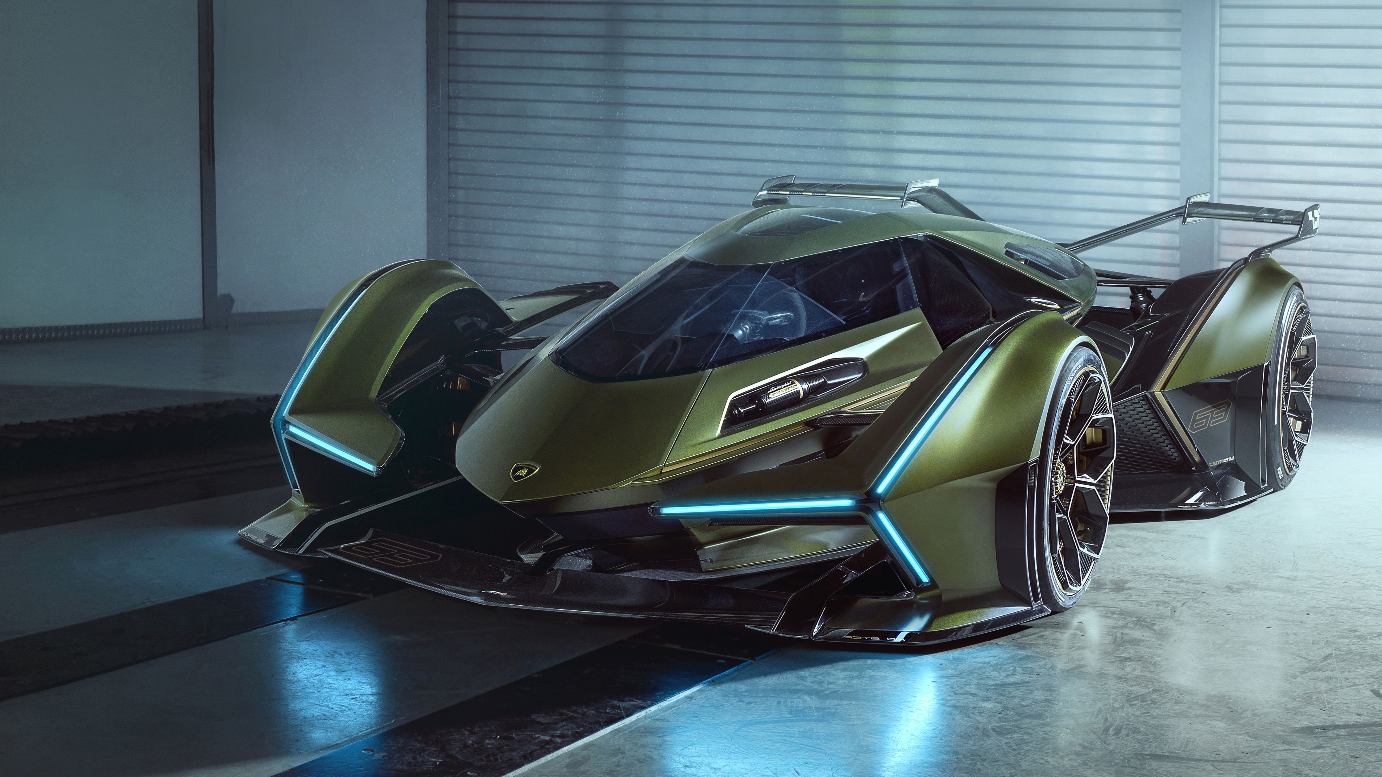 4480x2520 Lamborghini Lambo V12 Vision GT Wallpaper 4K, 5K, Concept cars