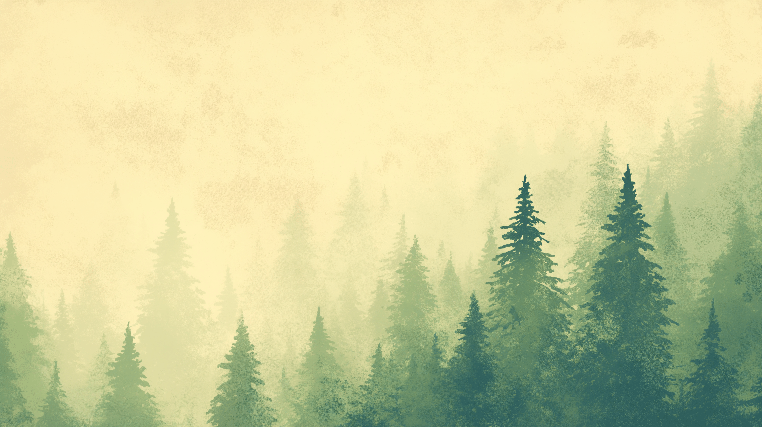 2912x1632 Fir Tree Mural Wallpaper