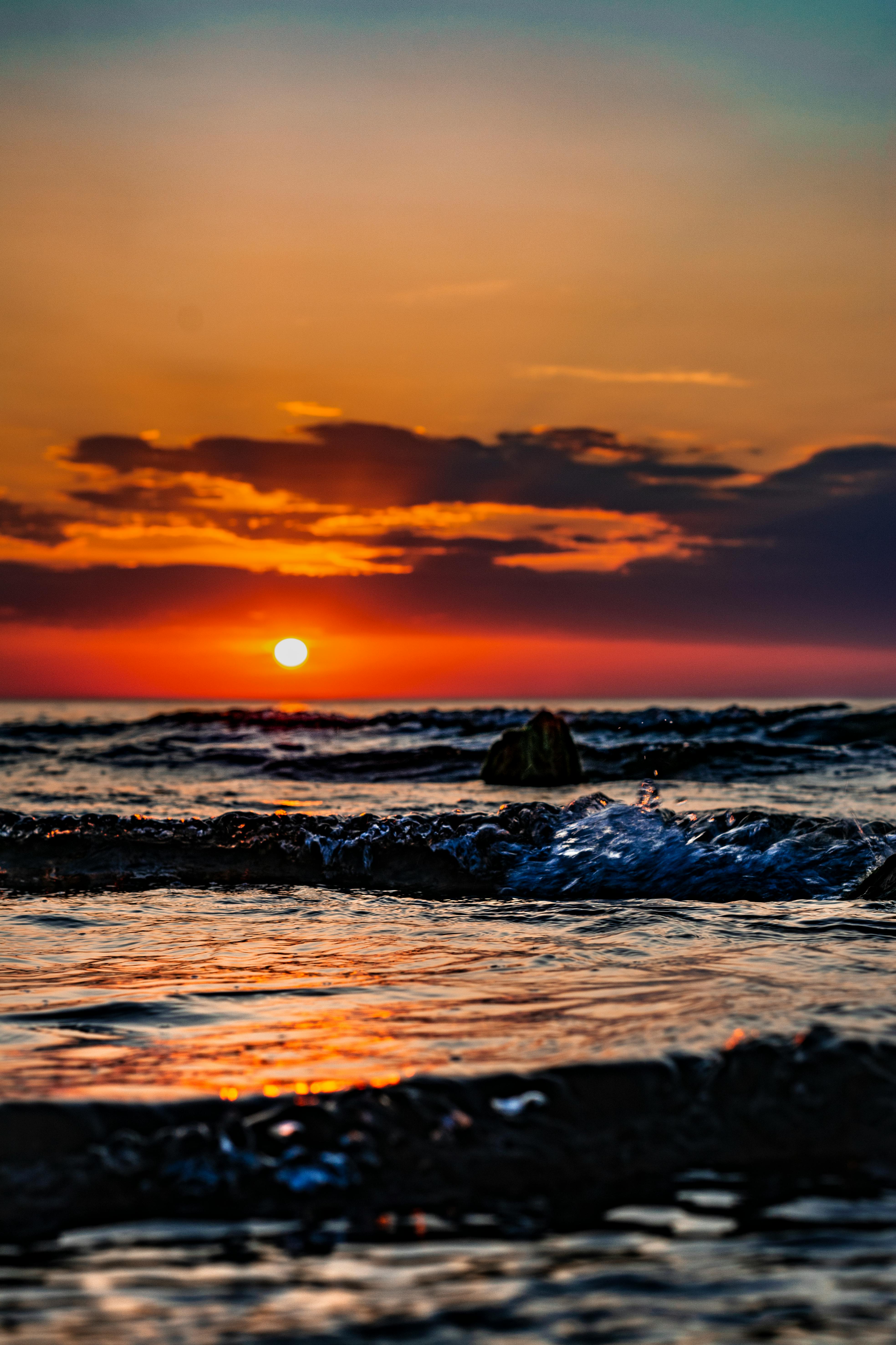 3935x5903 Scenic Photo Of Ocean During Dawn · Free