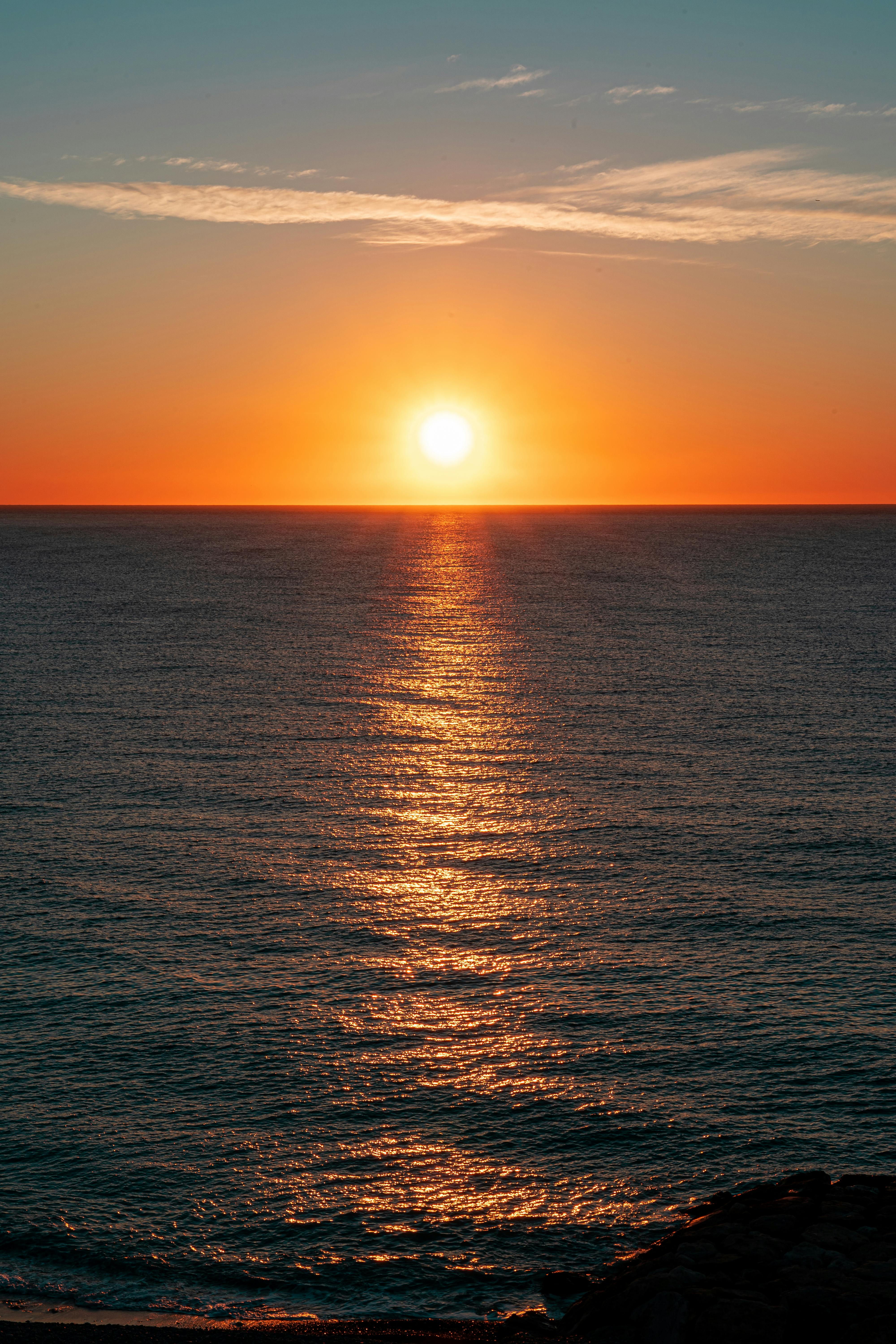 4000x6000 Photo of Sea during Sunset · Free