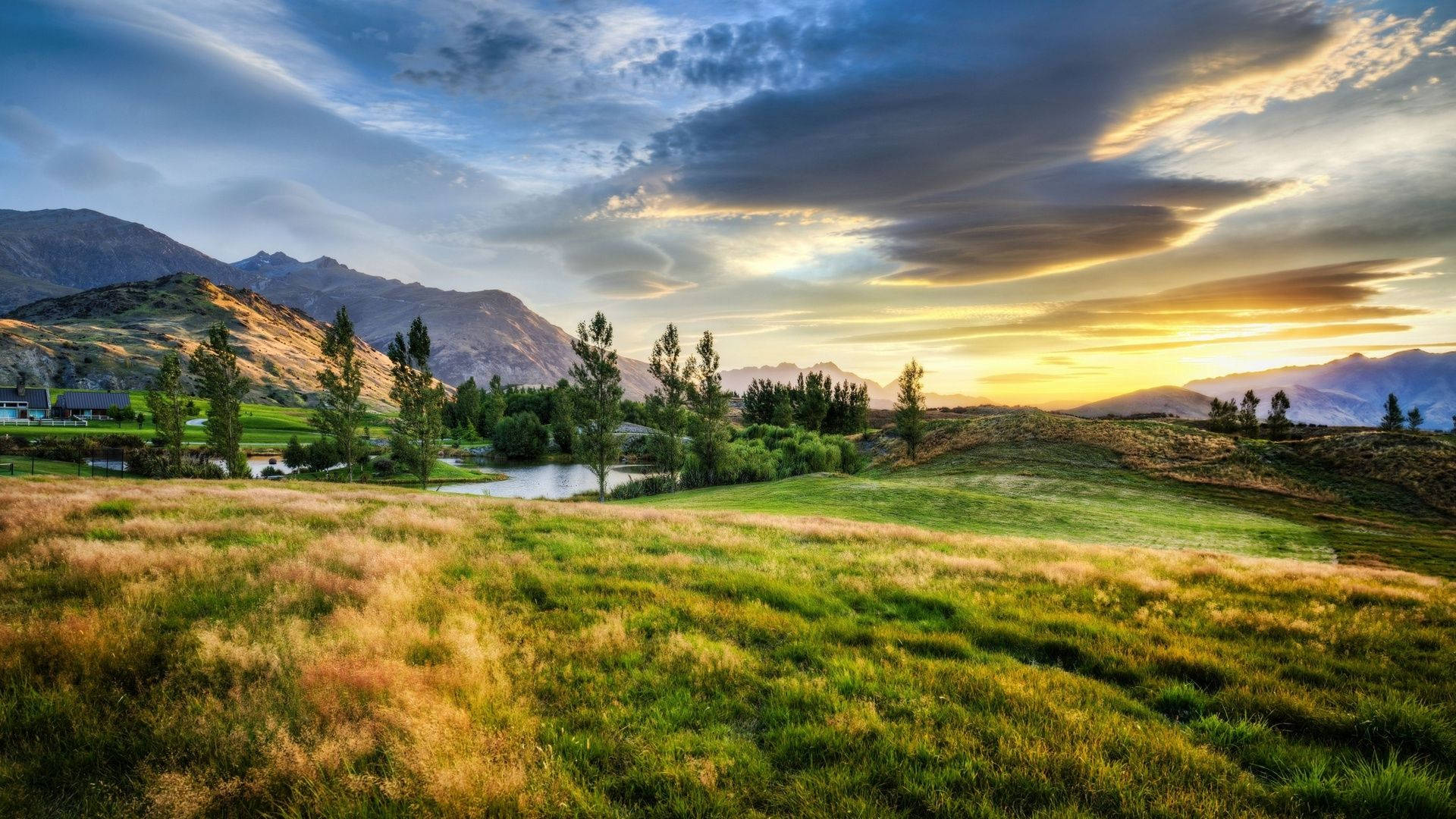 1920x1080 Download New Zealand Landscape Wallpaper