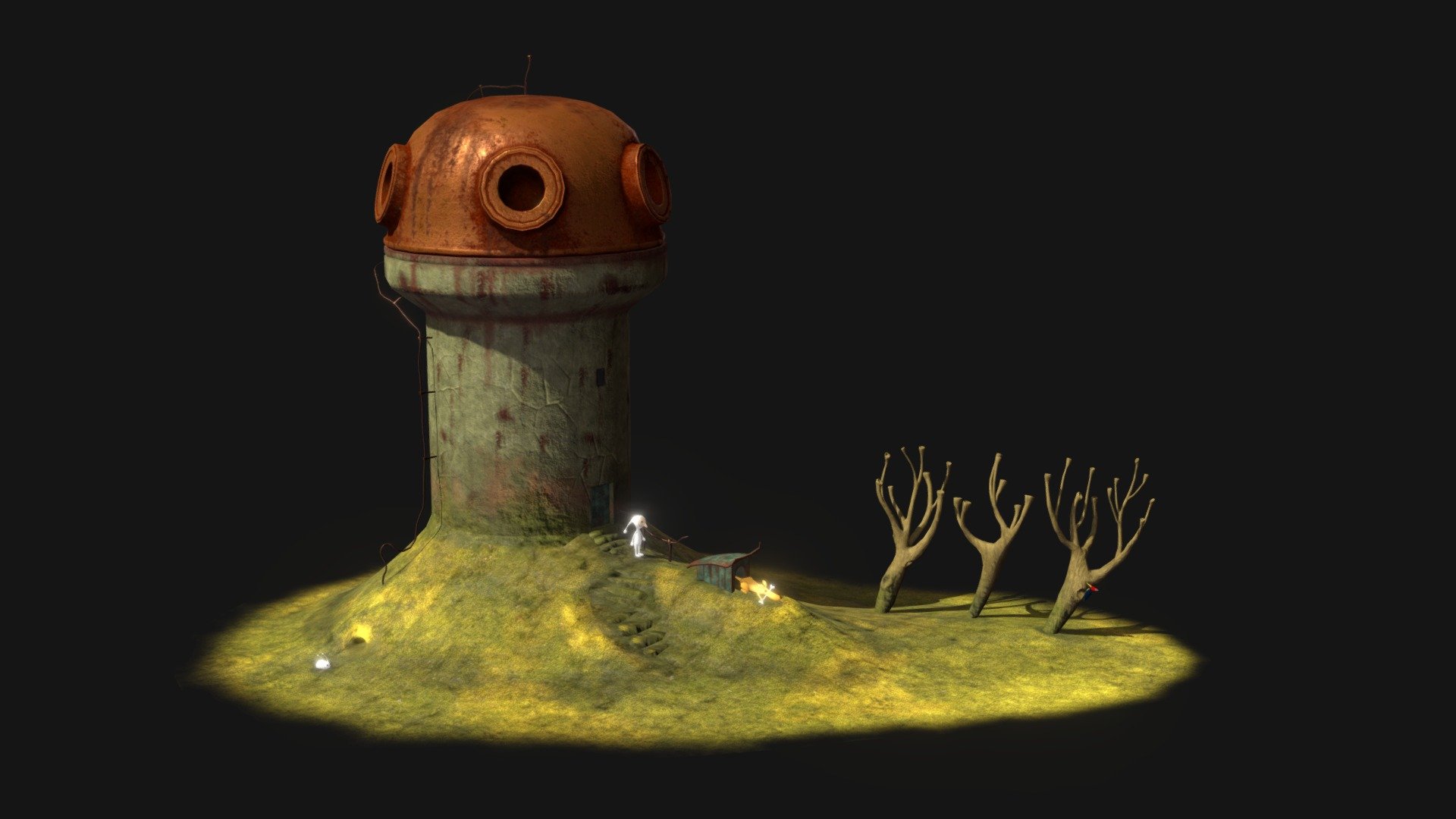 1920x1080 Samorost 3 Fan Art model by Robin [446b183]