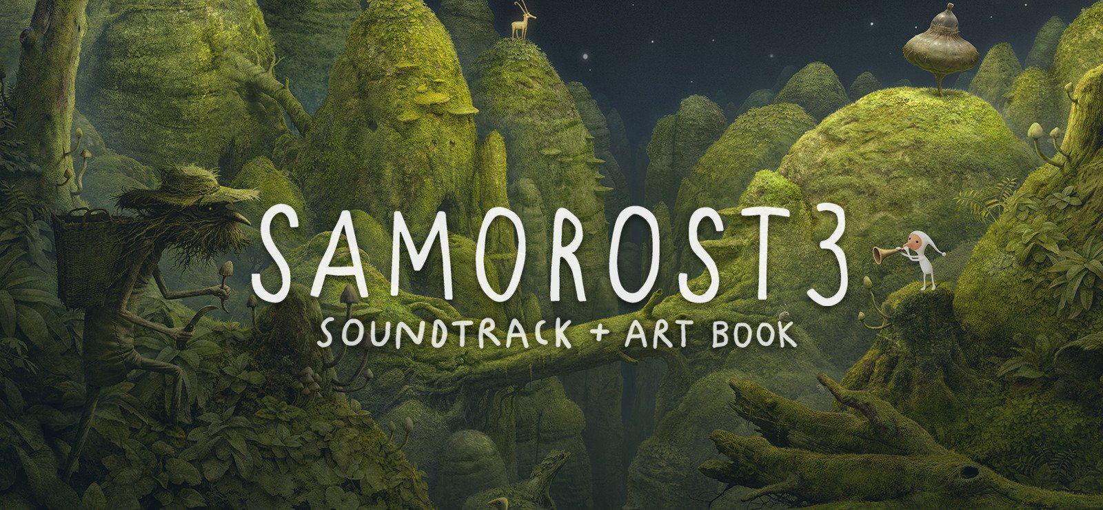 1600x740 Samorost 3 Soundtrack + Art Book on