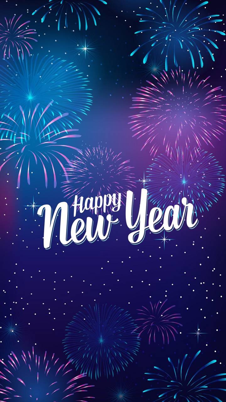 720x1280 New Year 2020 iPhone Wallpaper