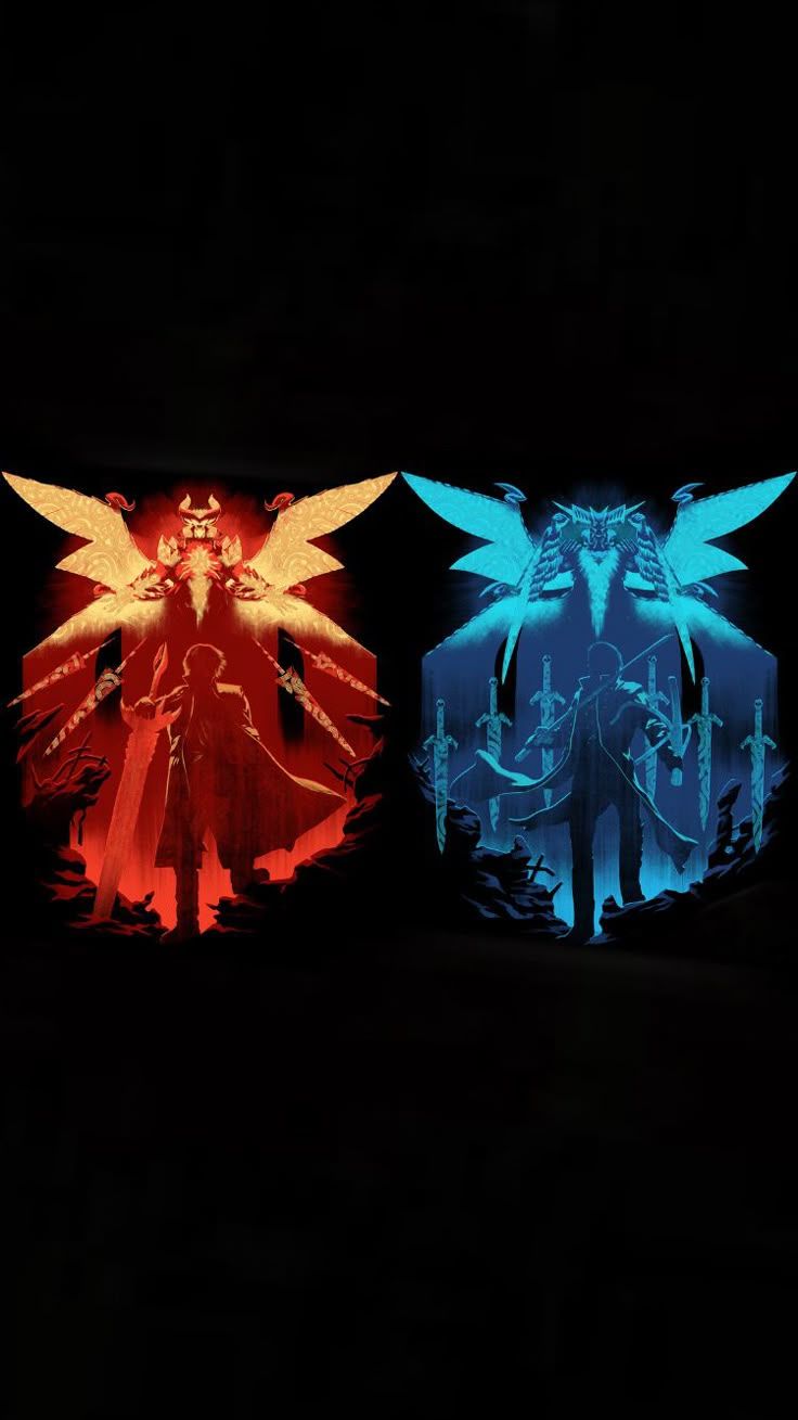 736x1309 Dante & Vergil Sin Devil Trigger
