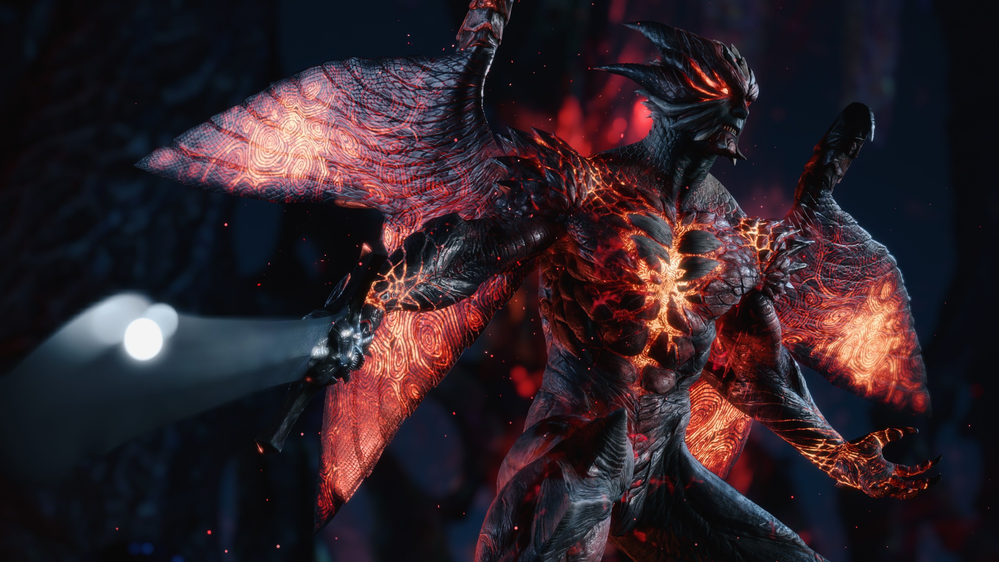 3840x2160 Dante Devil Trigger Devil May Cry 5 4K Wallpaper HD