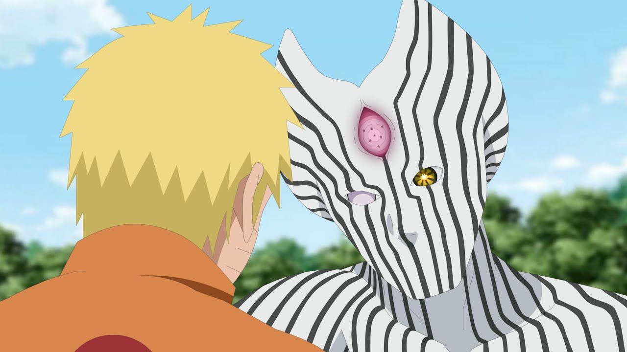1280x720 Planet EATER GOD Otsutsuki SHIBAI's And The Ten Tails' Power In Boruto Anime