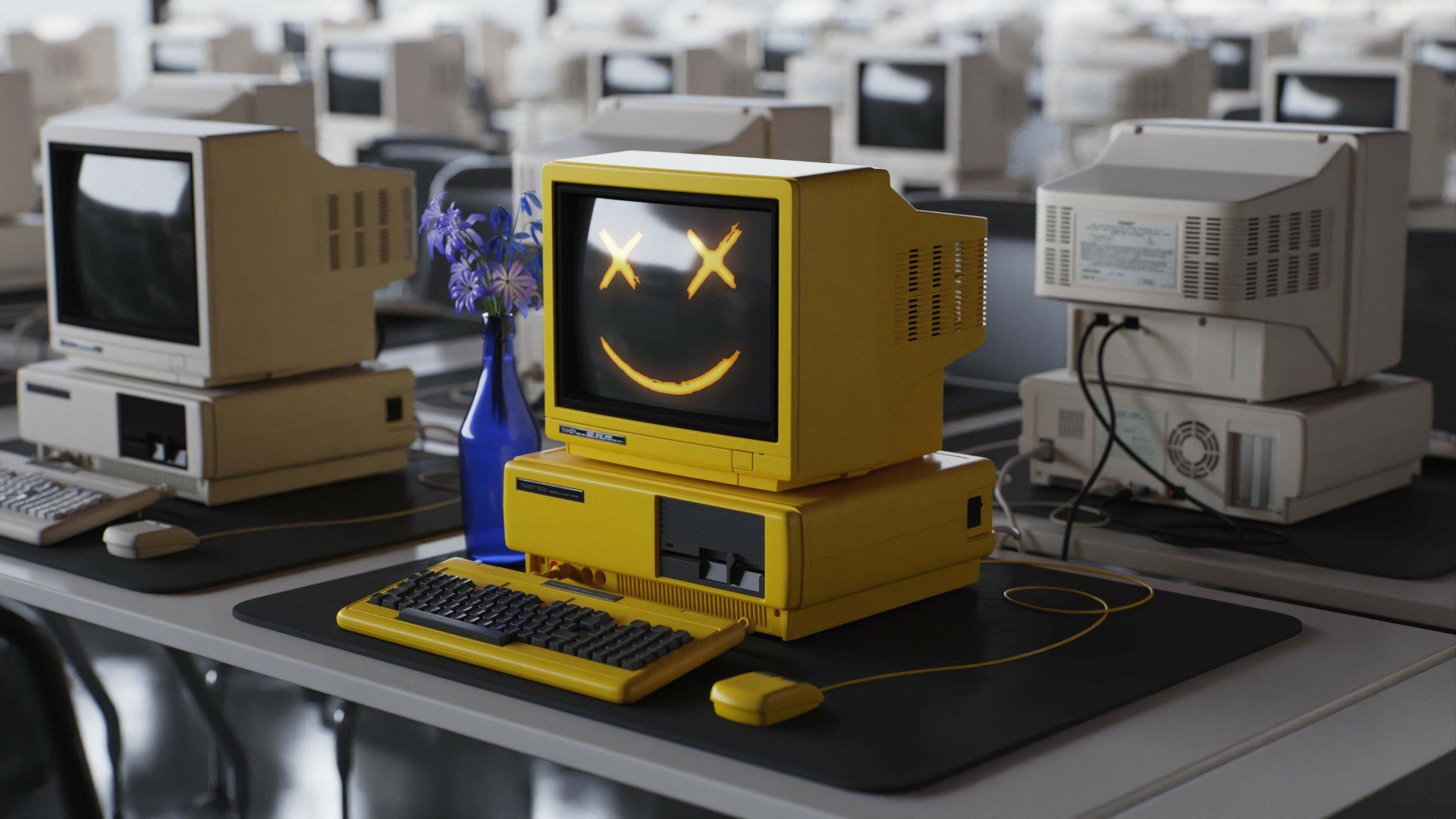 1920x1080 Vintage Computer Wallpaper in HD