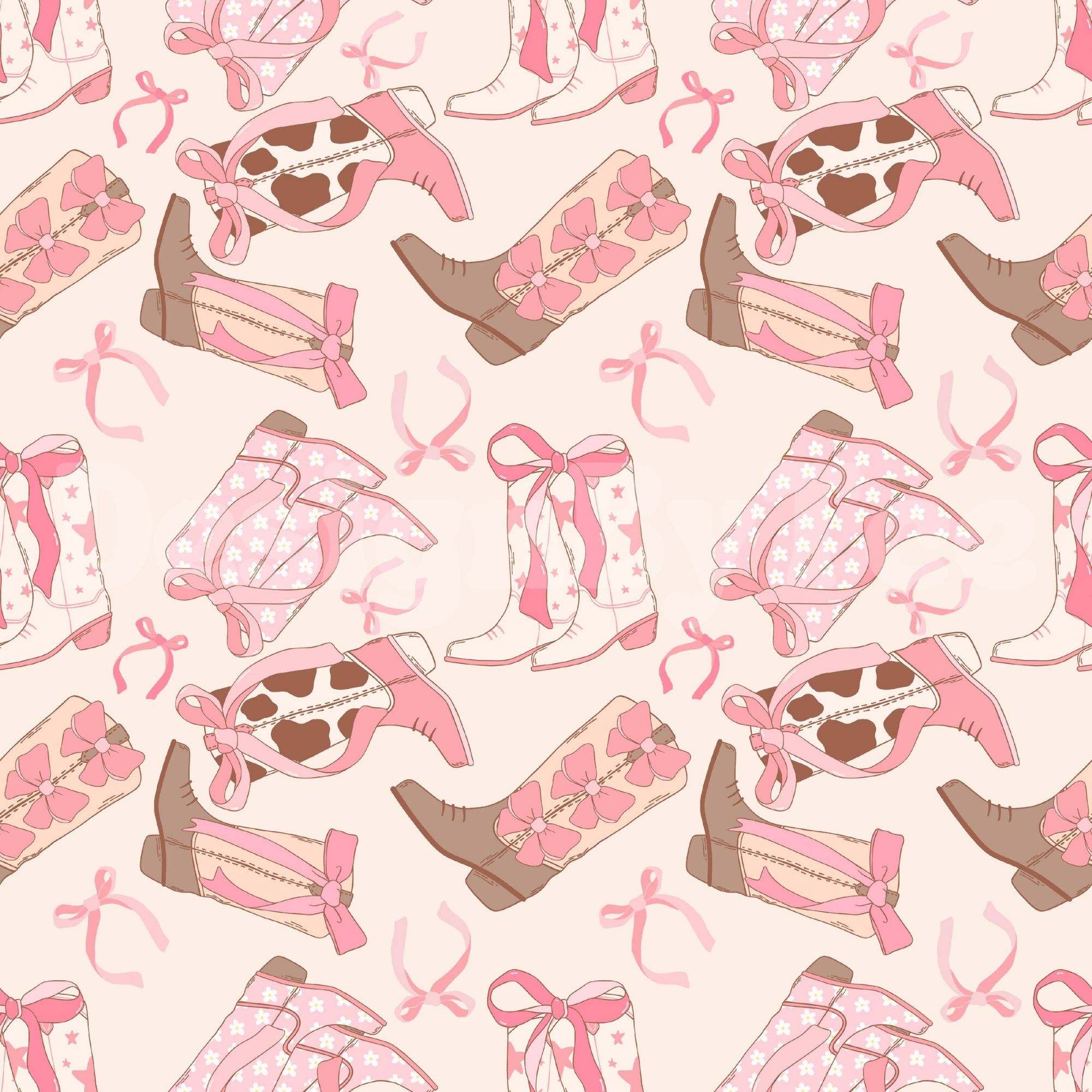 2000x2000 Cowgirl Preppy Wallpaper