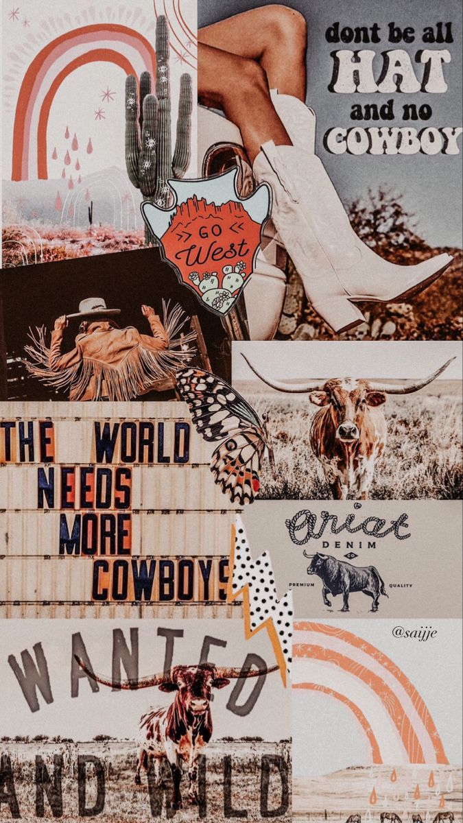 675x1200 Western Aesthetic Wallpaper