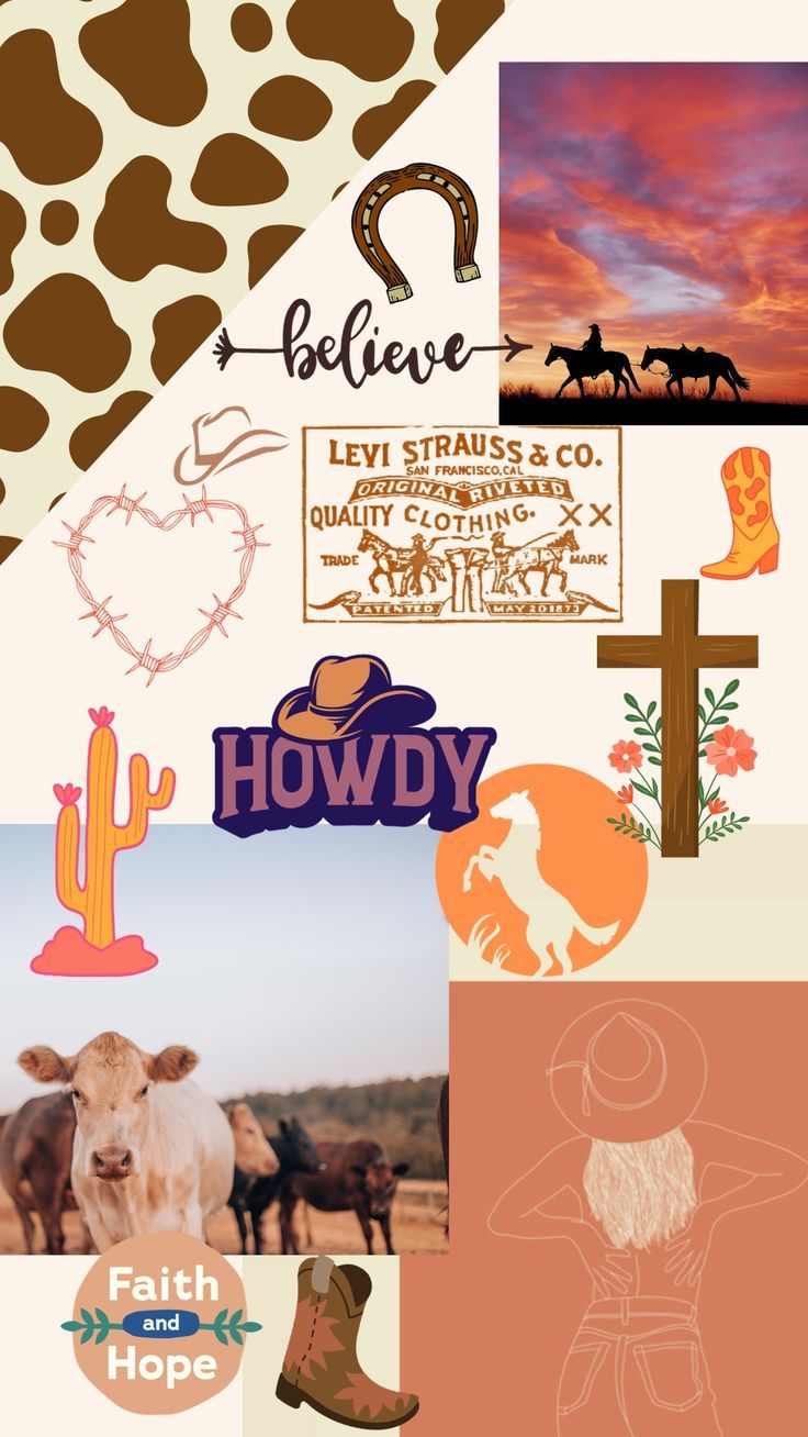 736x1308 Wallpaper Cowgirl