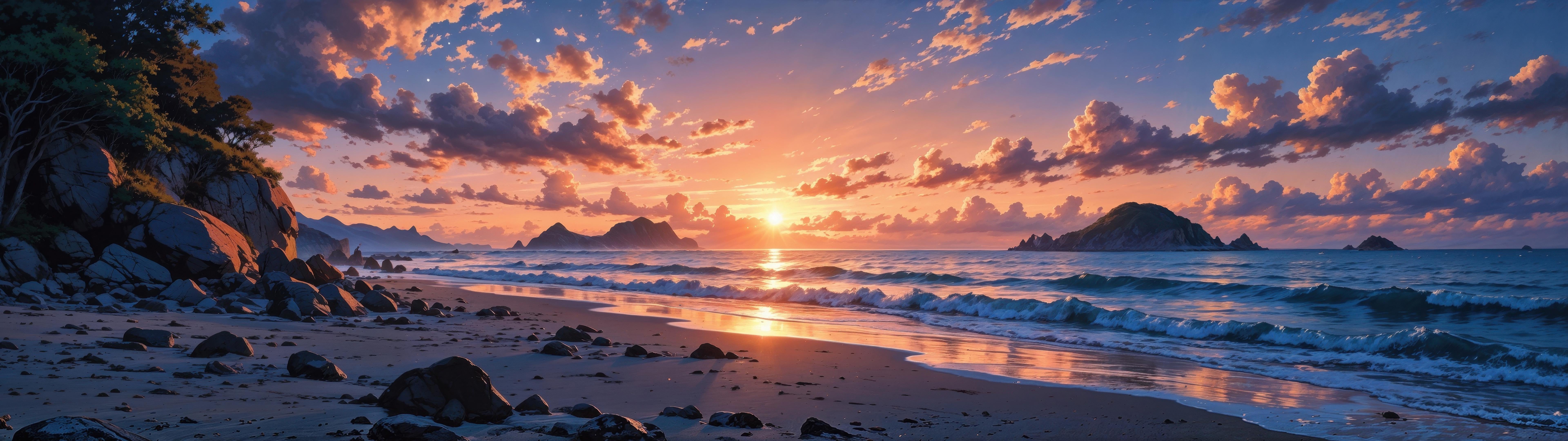 7680x2160 Waves of Light [7680x2160]