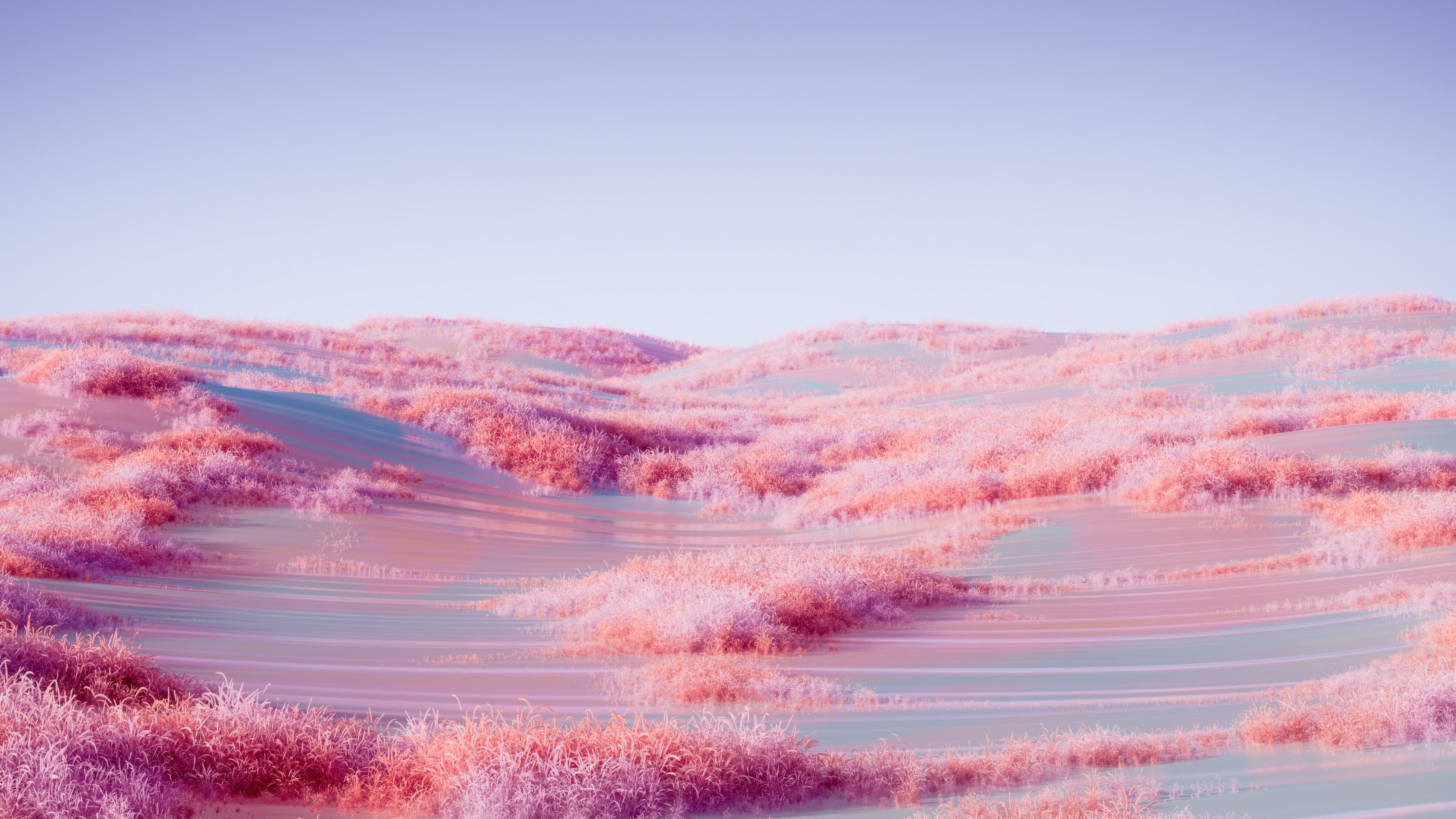 3840x2160 Landscape Wallpaper 4K, Pink aesthetic, Surreal