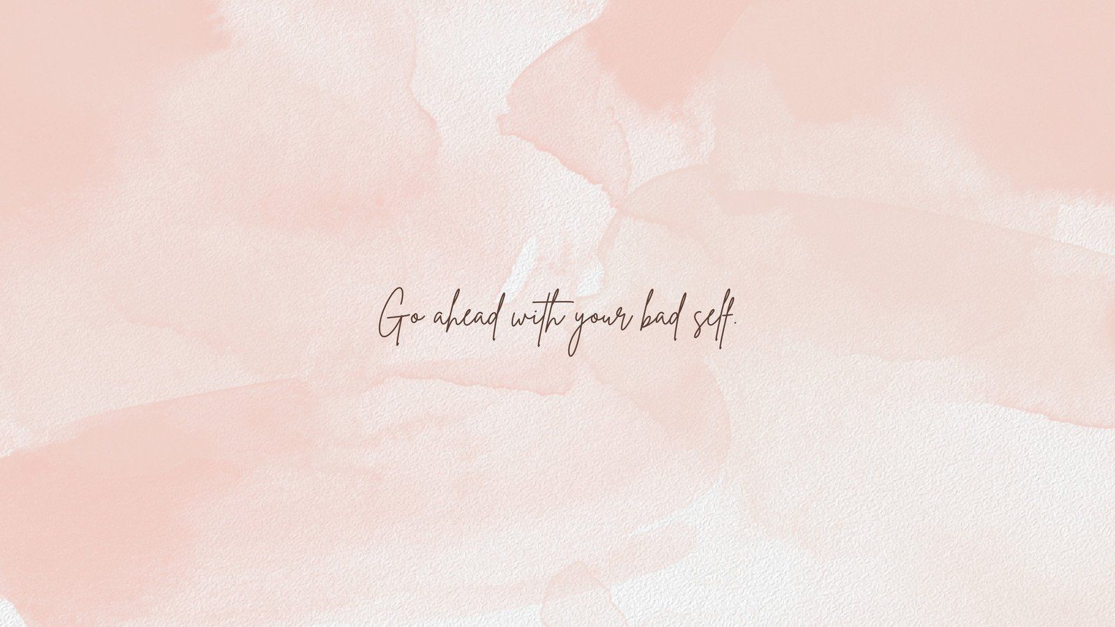 1600x900 Pink Quote Desktop Wallpaper, HD Background