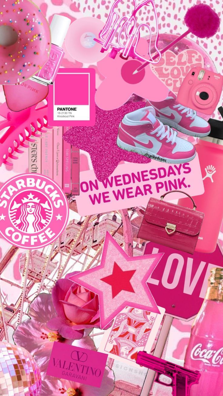736x1308 pink #barbie #barbiecore #wallpaper #aesthetic