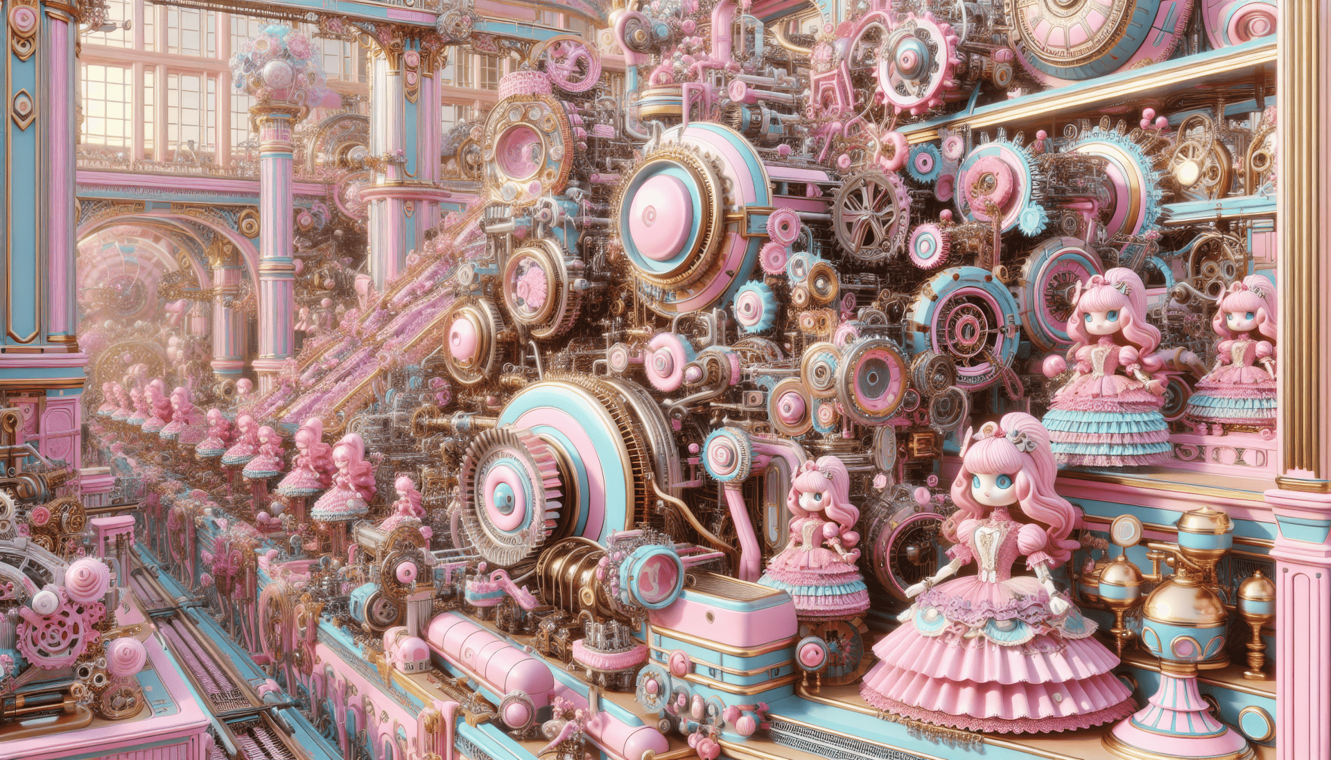 1920x1097 Barbiecore Bliss: 4K Ultra HD Wallpaper