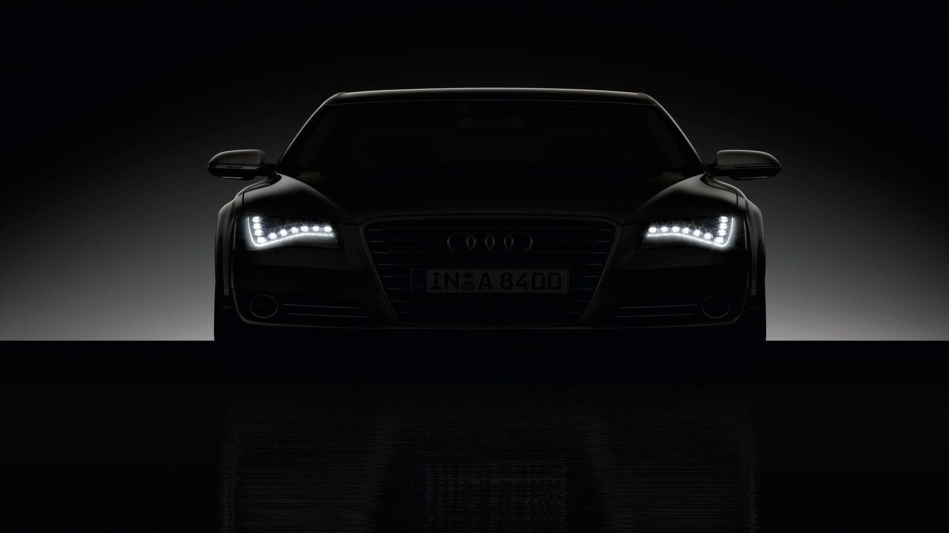 1920x1080 Audi Headlights Wallpaper