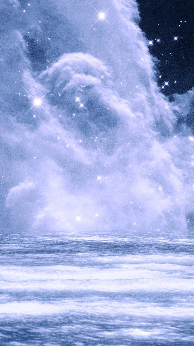 675x1200 Download premium image of Blue dreamy galactic cloud image background by Ning about galaxy social, iphone wallpaper, galaxy mobile wallpaper, purple wallpaper iphone wallpaper, and galaxy 2696960