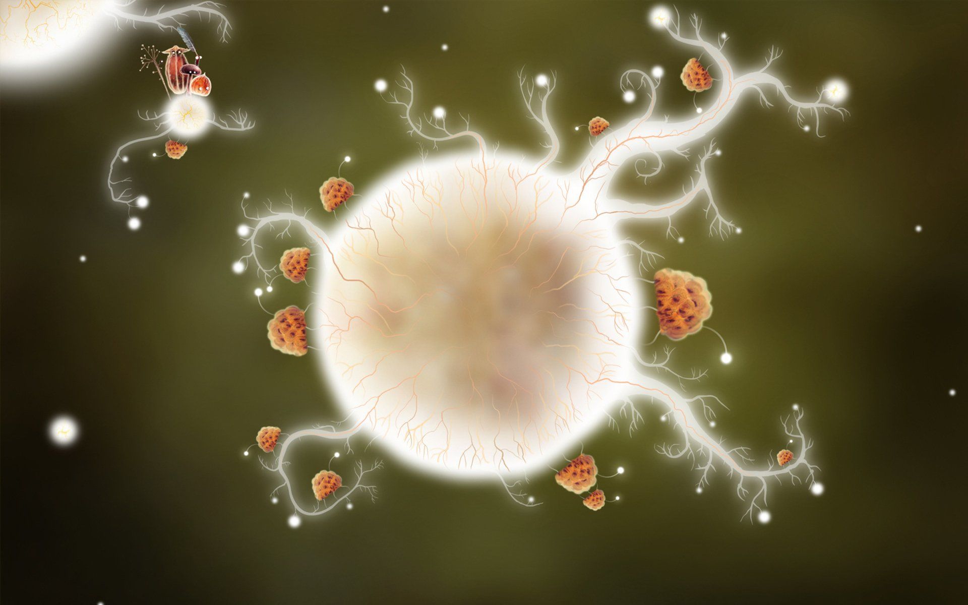 1920x1200 Botanicula HD: Enchanted World of Whimsical Flora