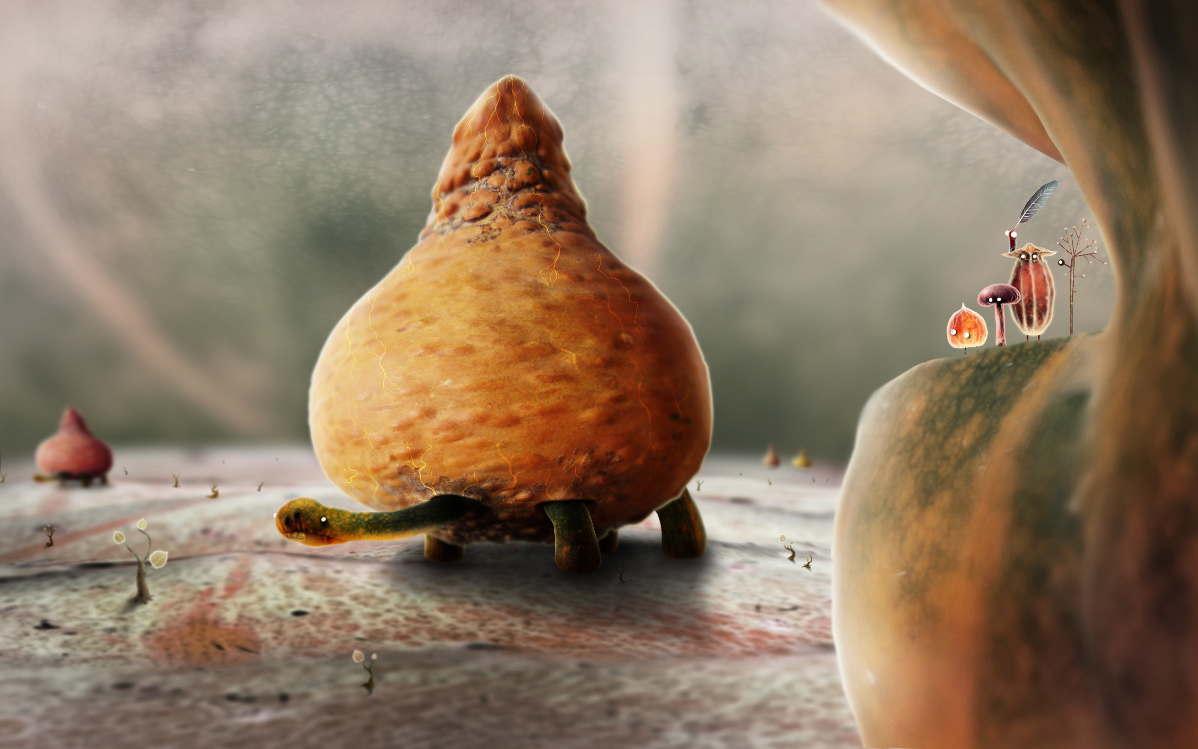 4000x2500 botanicula, characters, sprouts Wallpaper, HD Games 4K Wallpaper, Image and Background