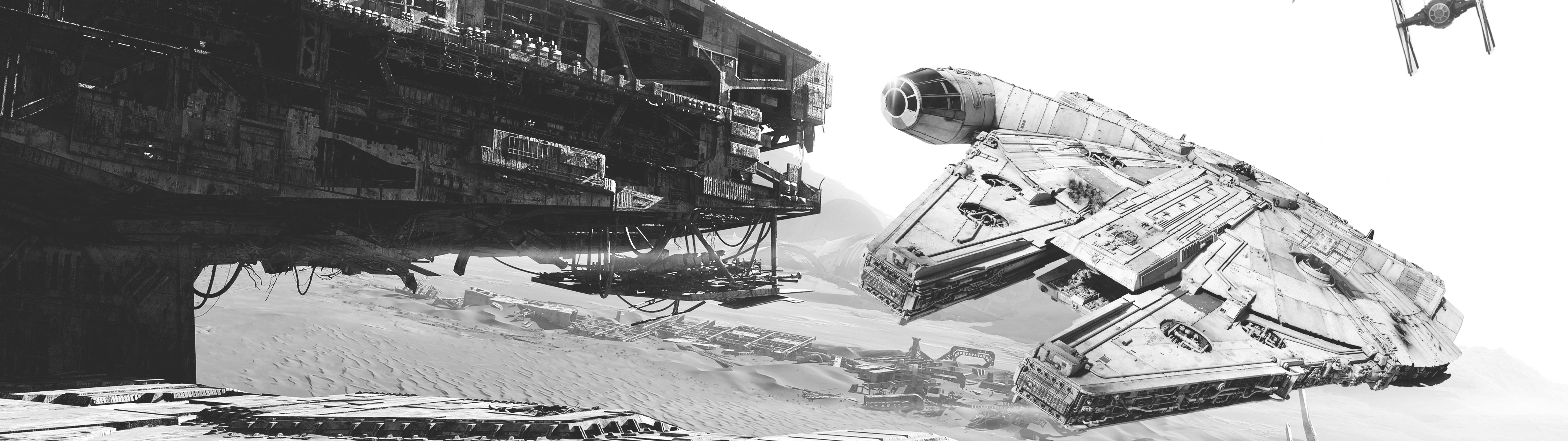 7680x2160 Star Wars 4k Dual Monitor Wallpaper