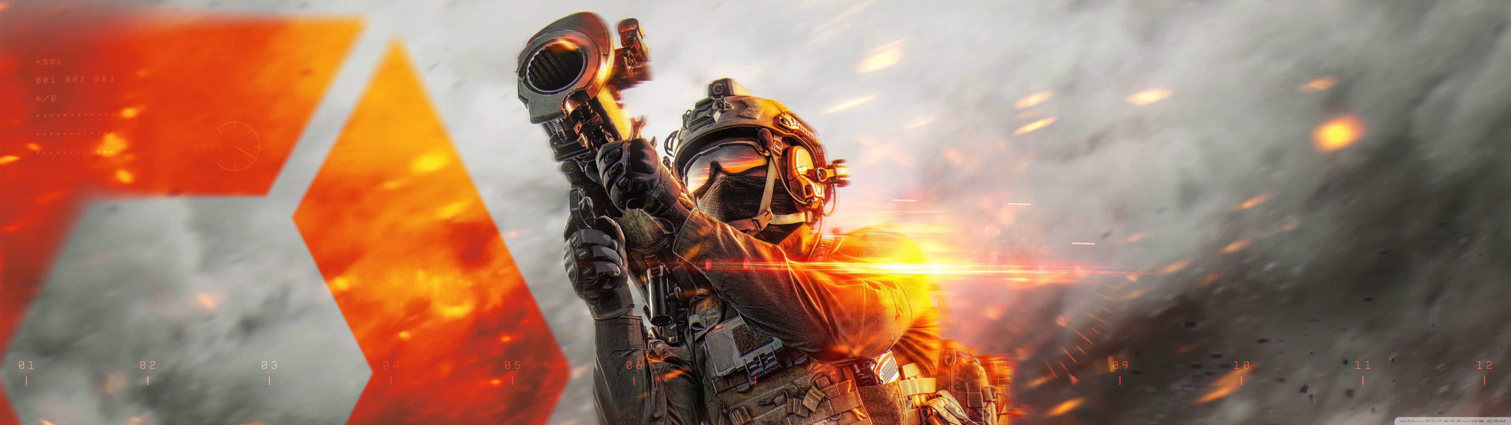 5120x1440 Battlefield 2025 Video Game, Soldier 4K UHD Wallpaper for UltraHD Desktop and TV : Widescreen and UltraWide Display : Dual Monitor : Smartphone and Tablet Devices