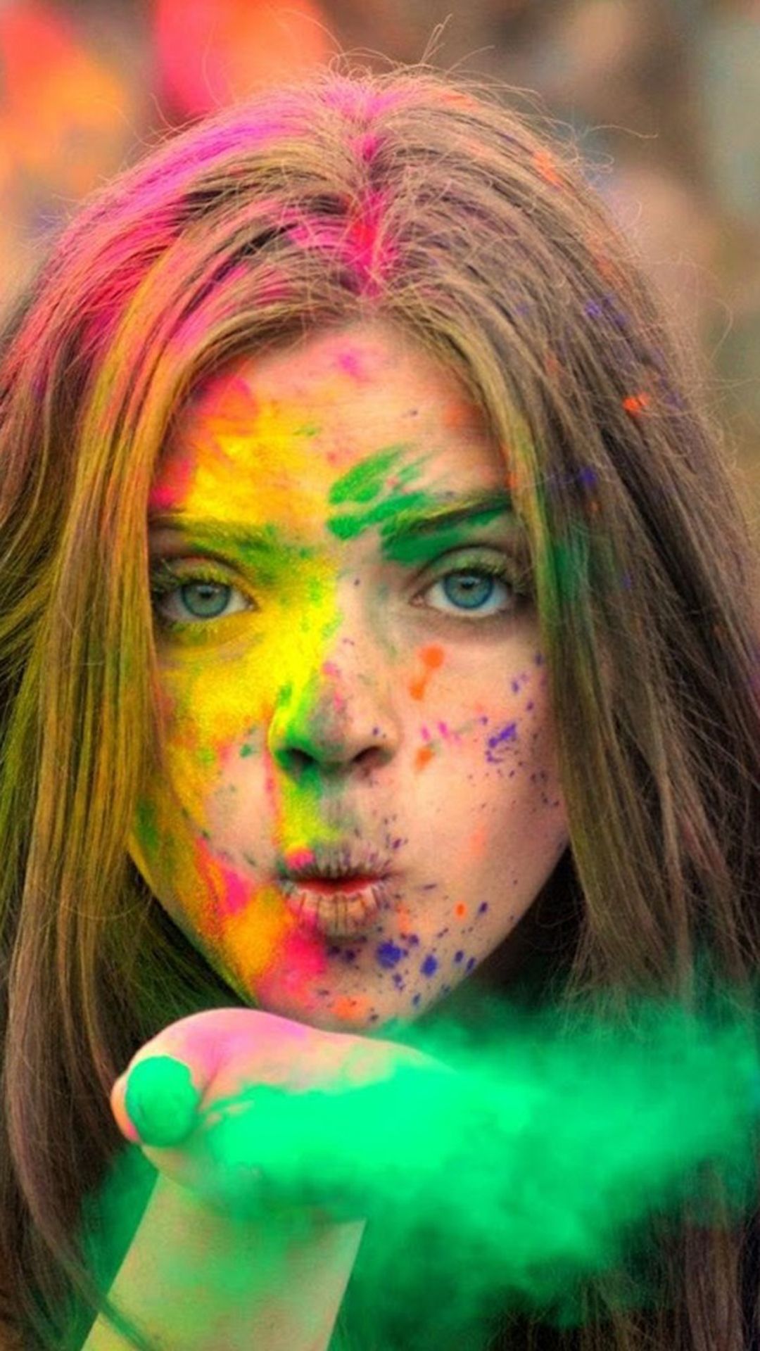 1080x1920 Happy Holi Image 2019 HD Wallpaper & Background Download