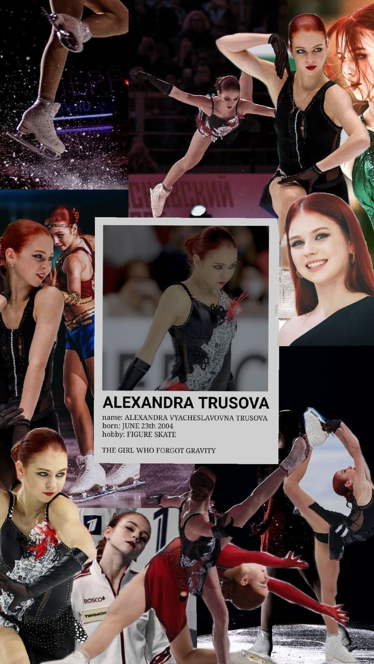 736x1308 Ice skater Alexandra Trusova. She goes the Winter Olympics ❄️⛸️