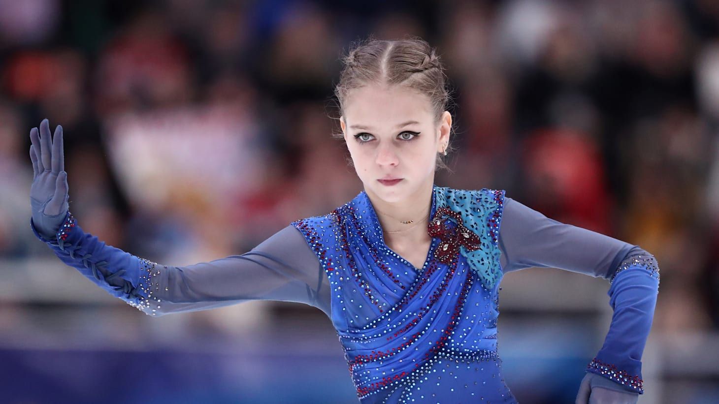 1460x821 Alexandra Trusova triumphs against Medvedeva at Rostelecom Cup