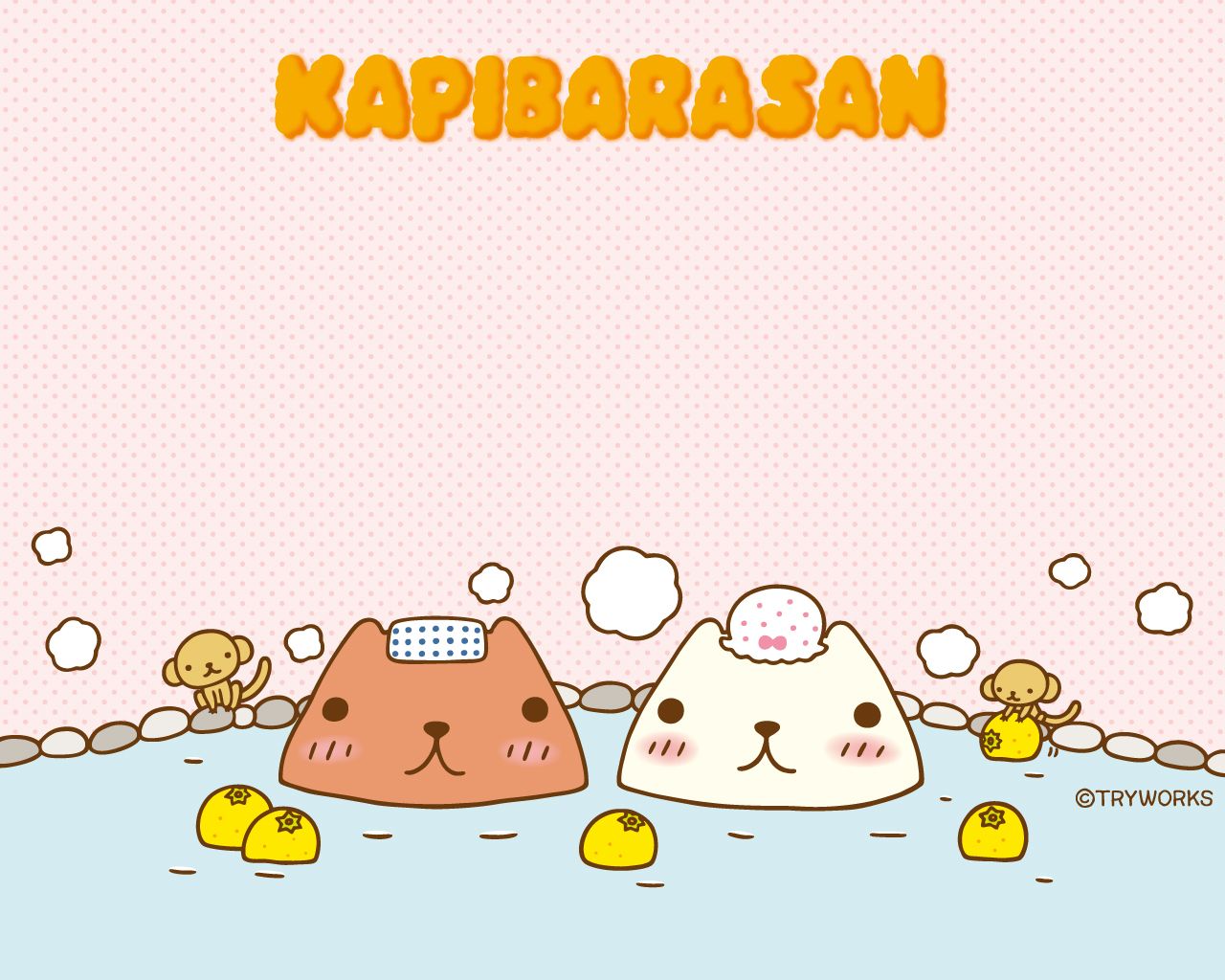 1280x1024 Kapibara San Capibara (0)