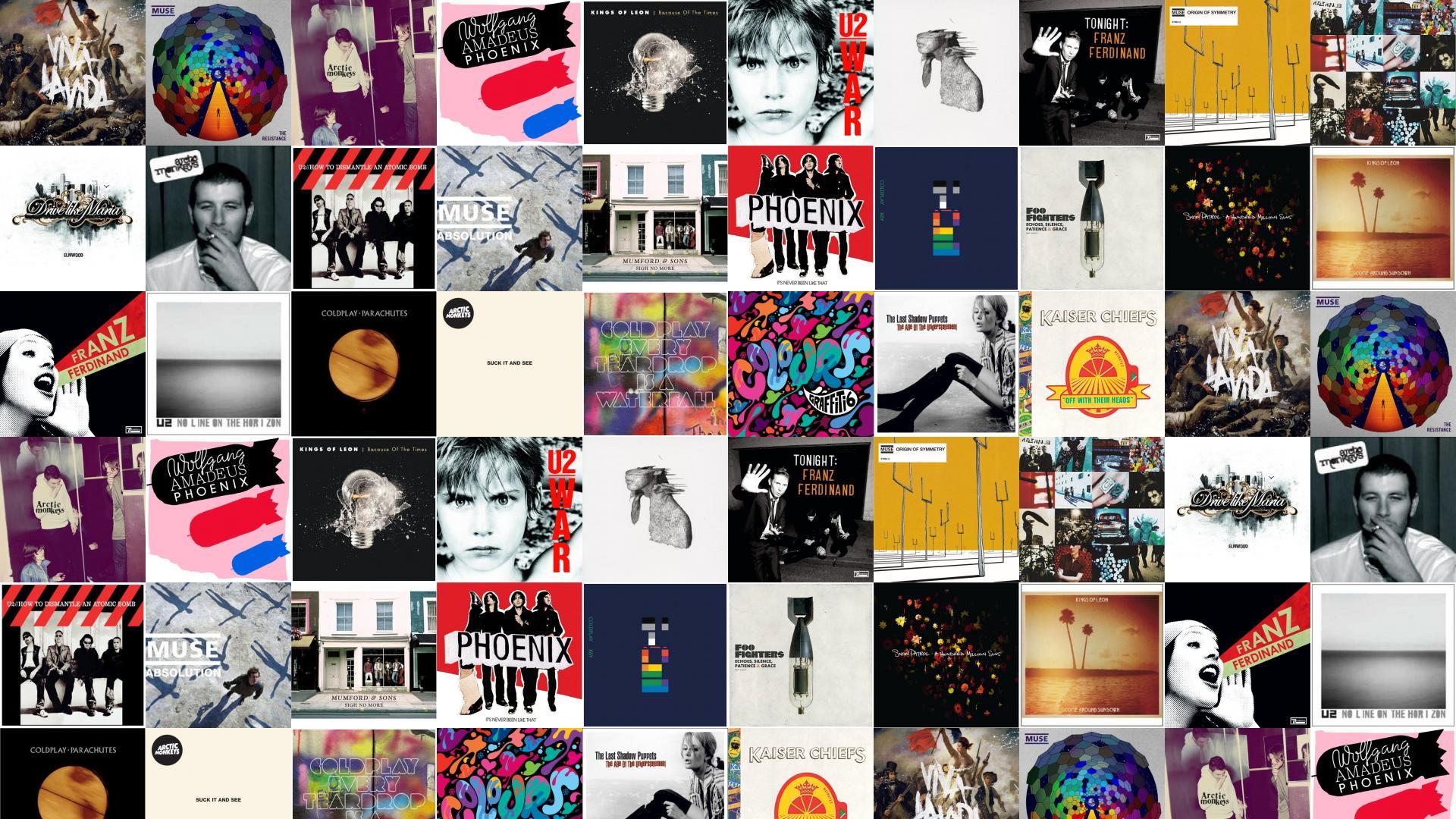 1920x1080 Coldplay Viva La Vida Muse Resistance Arctic Monkeys Wallpaper