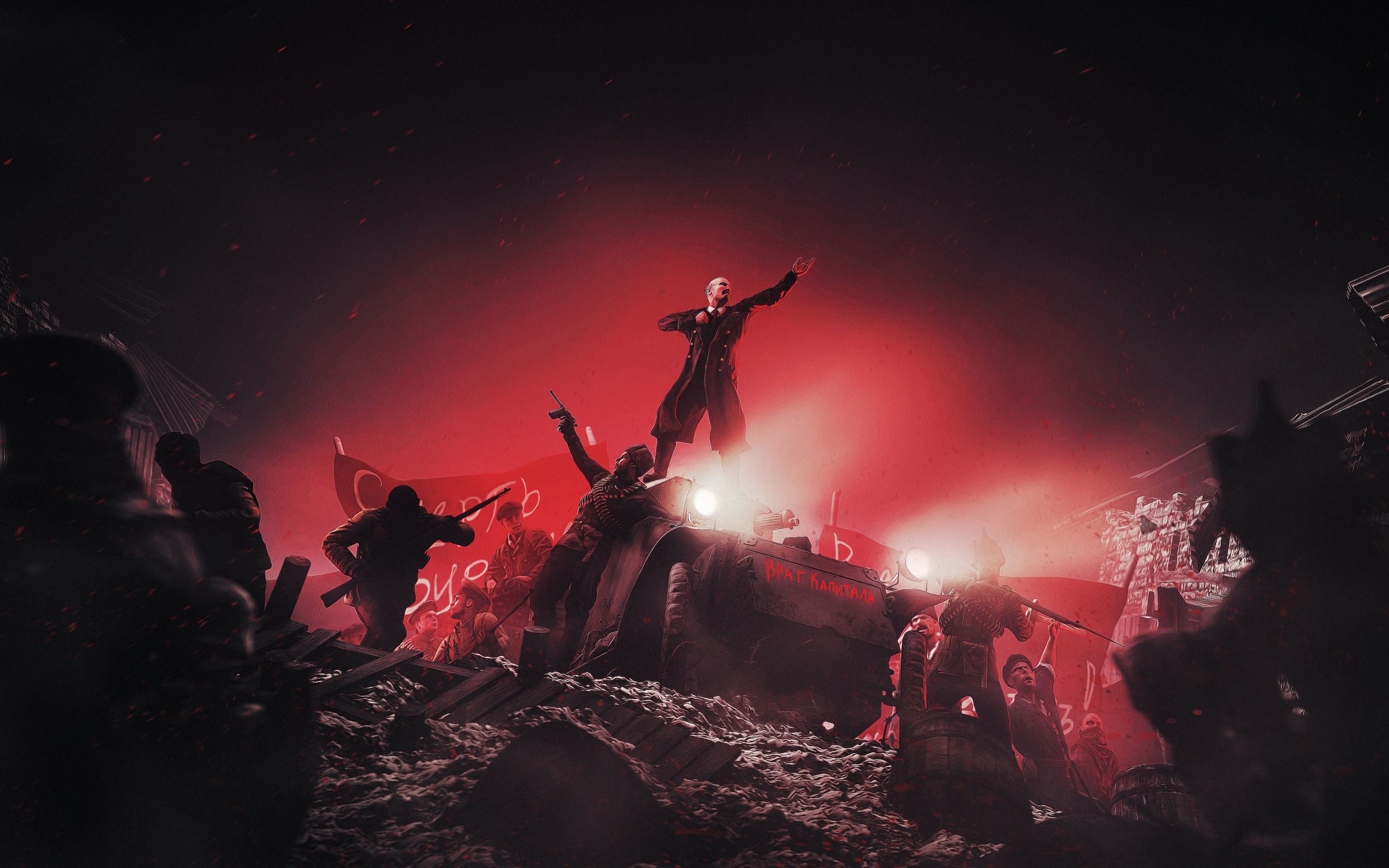 2880x1800 Oktober Revolutiot wallpaper