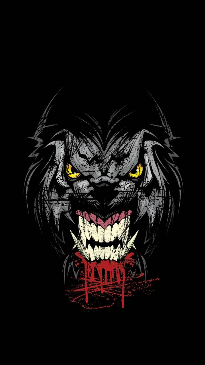 720x1280 Angry dog wallpaper