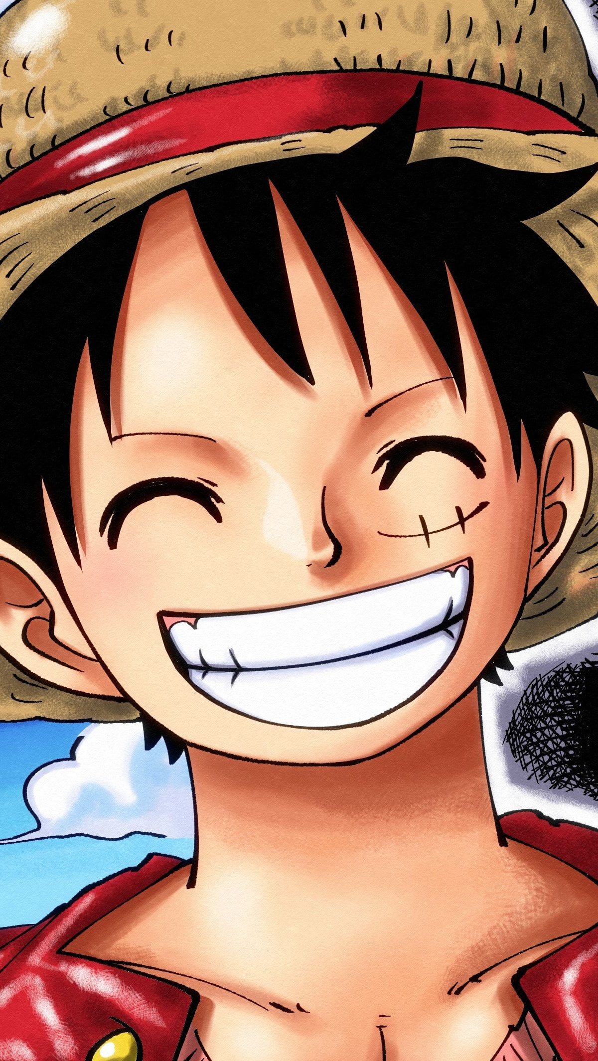 1200x2129 Luffy from One Piece Anime Wallpaper 4K for iPhone and Mobile Phone