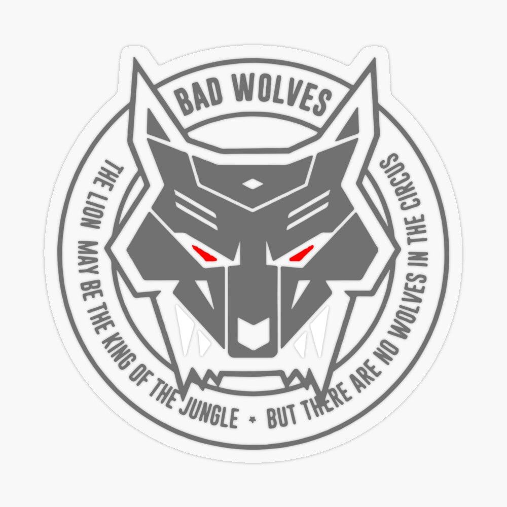 1000x1000 Bad Wolves 3 Greeting Card