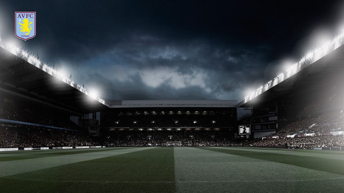 1366x768 Iconic Villa Park Aston Villa 2012 Wallpaper