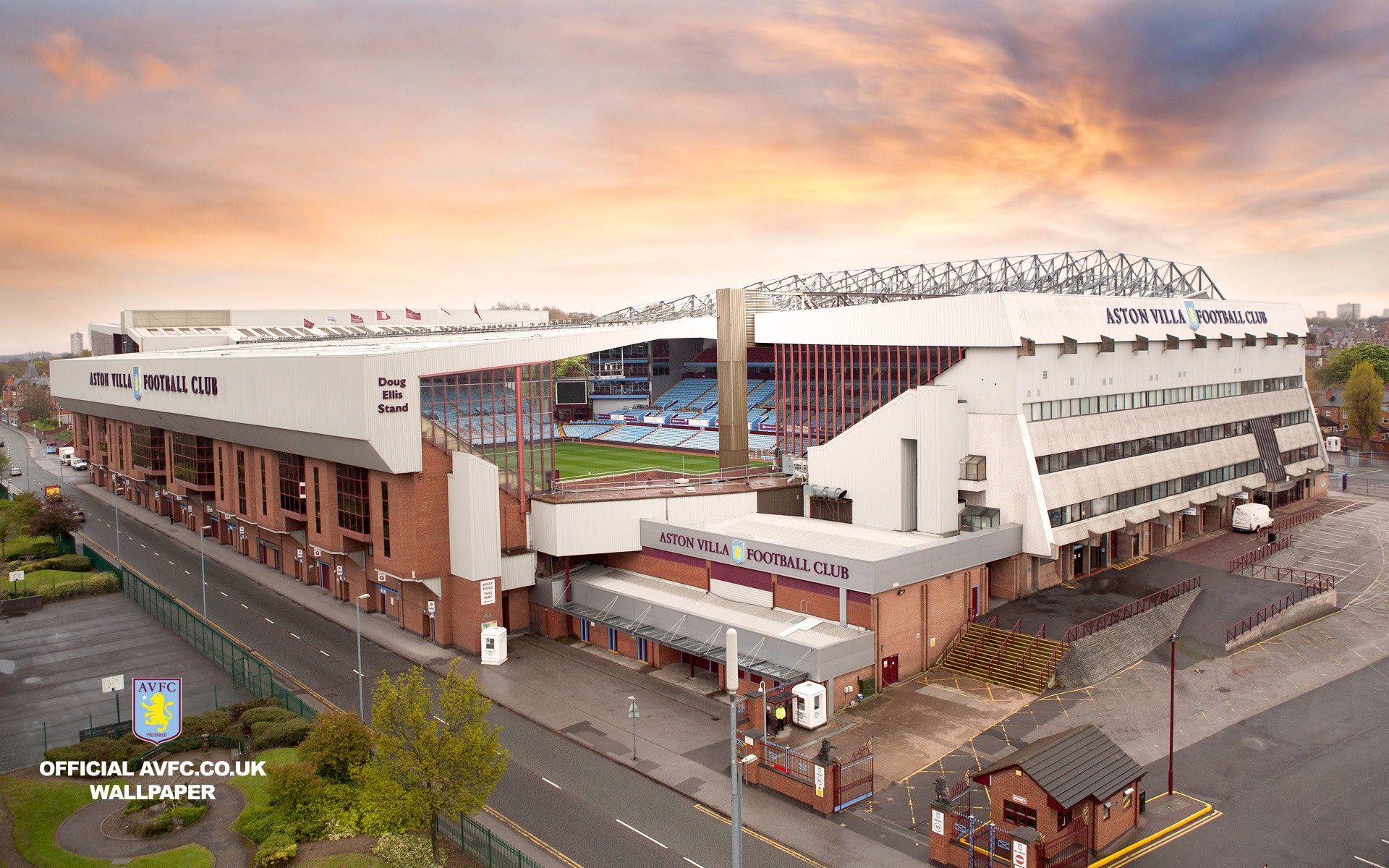 1920x1200 Wallpaper wallpaper, logo, stadium, football, Sport, Aston Villa FC, Villa Park for mobile and desktop, section спорт, resolution 1920x1200
