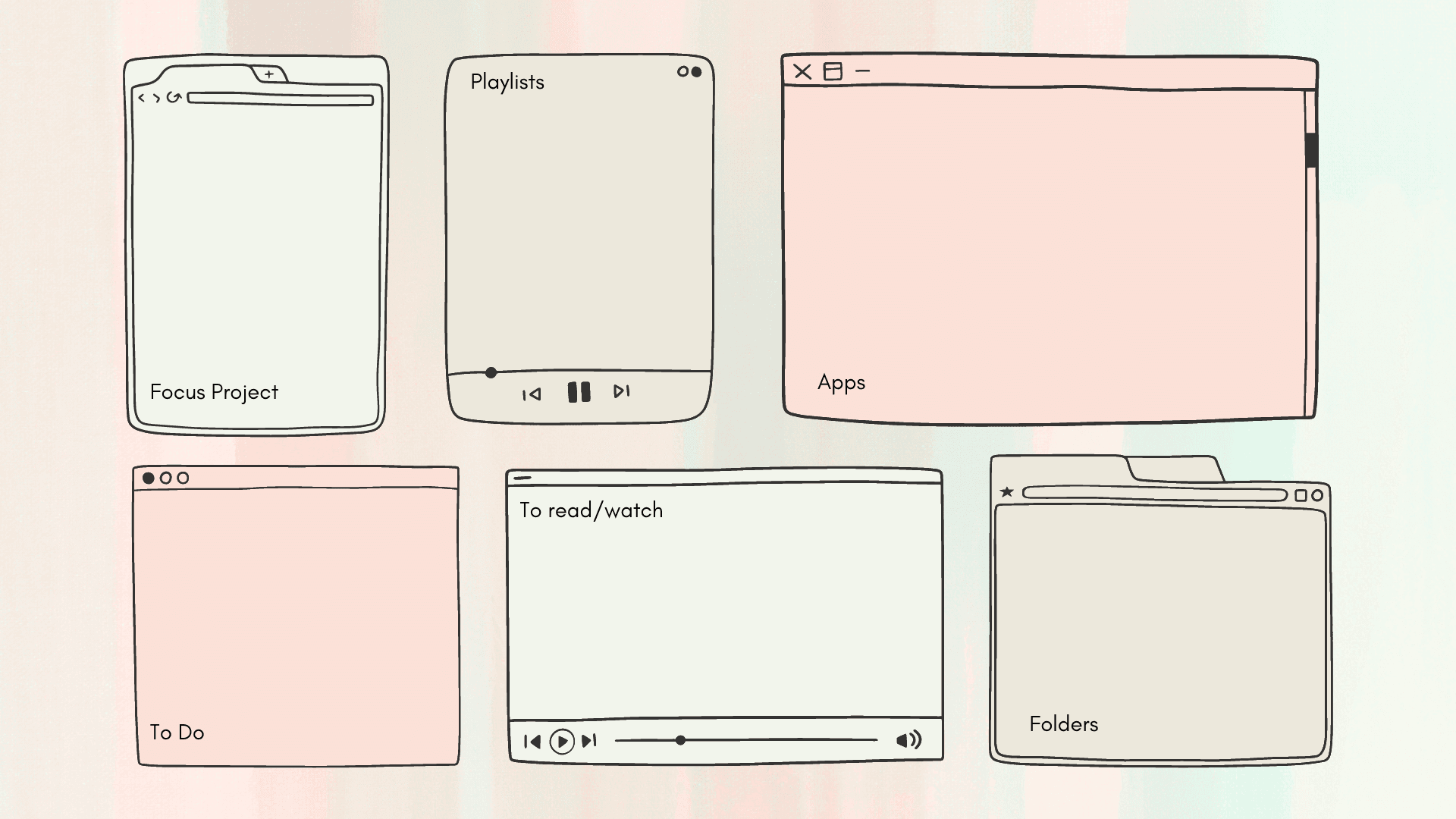 1920x1080 Desktop Organizer Wallpaper