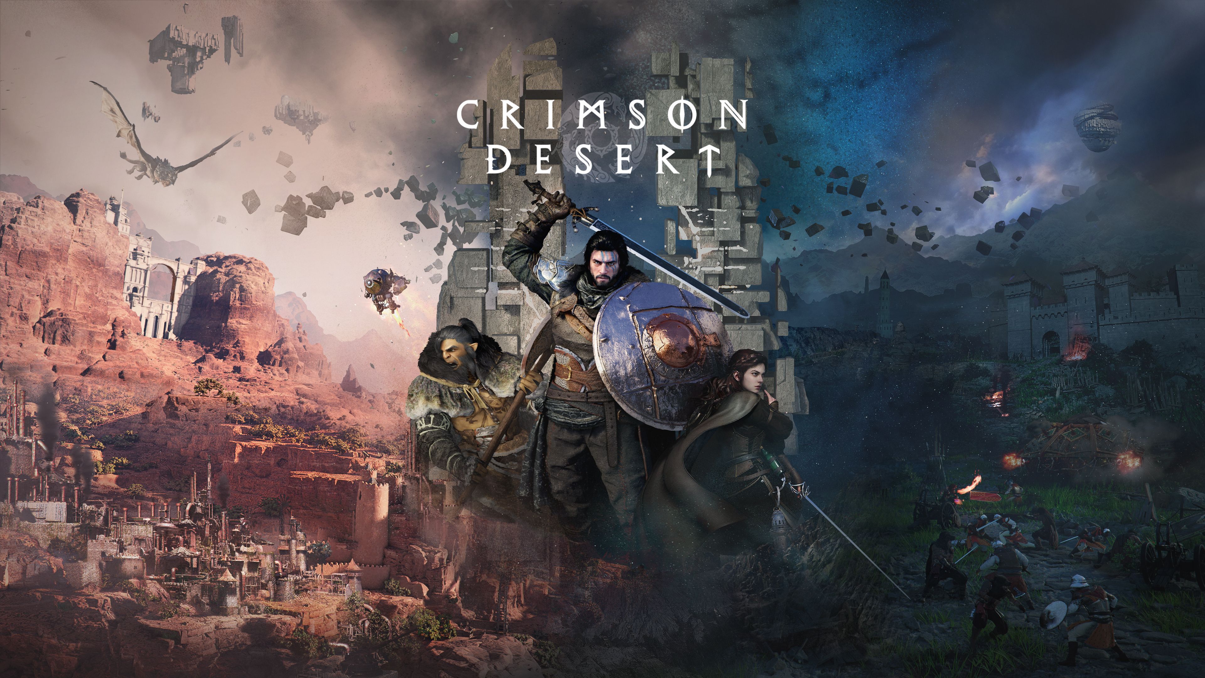 3840x2160 Crimson Desert. Open World Action Adventure