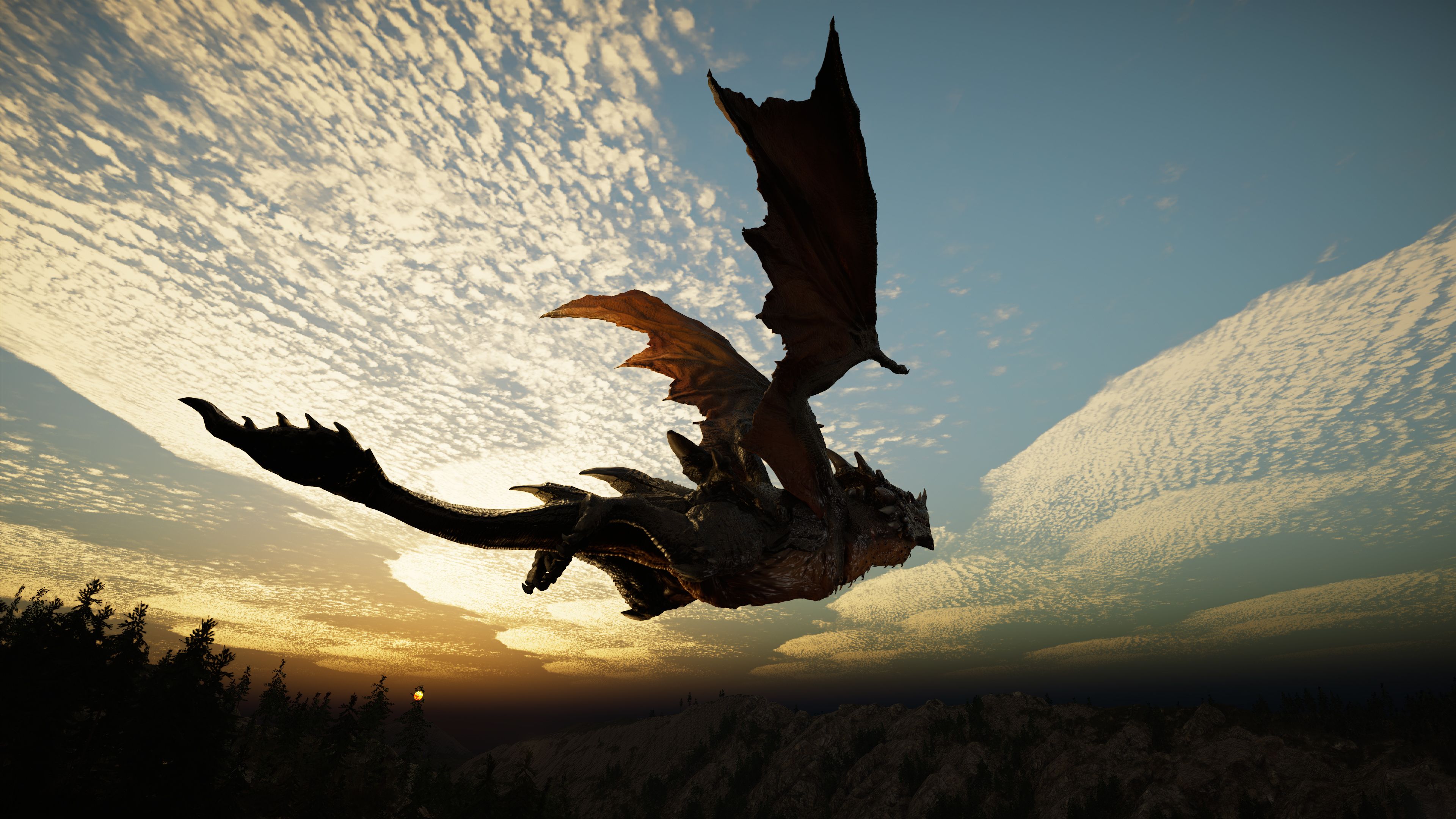 3840x2160 Crimson Desert Dragon 4K HD Crimson Desert Wallpaper