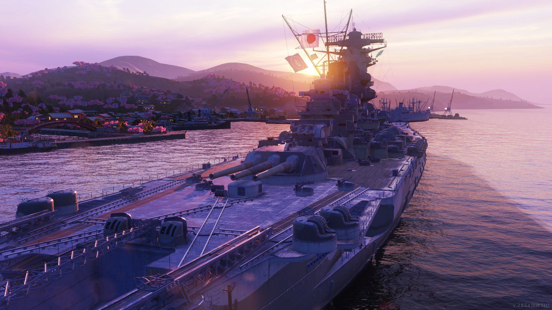 1920x1080 Yamato In 4K. You've Probably Seen It Before, But I Felt Like Posting It, Because I Think It's Beautiful. : R WoWs_Legends