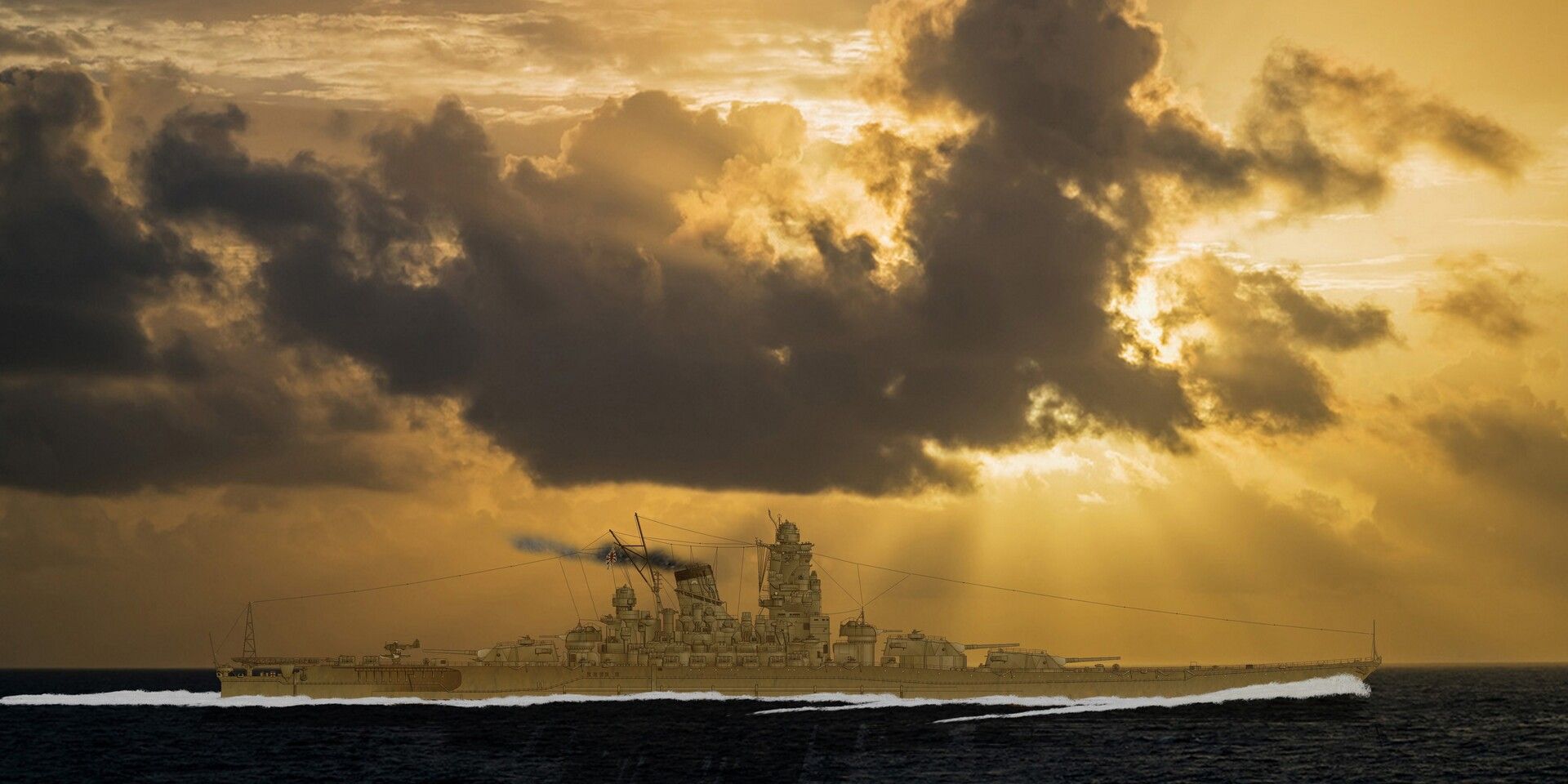 1920x960 IJN Yamato