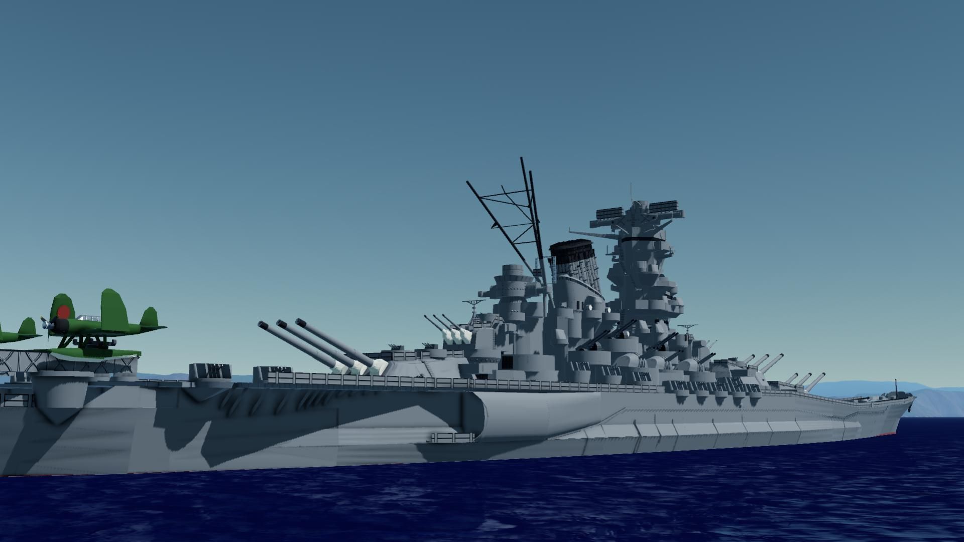 1920x1080 Juno: New Origins. IJN Battleship Yamato